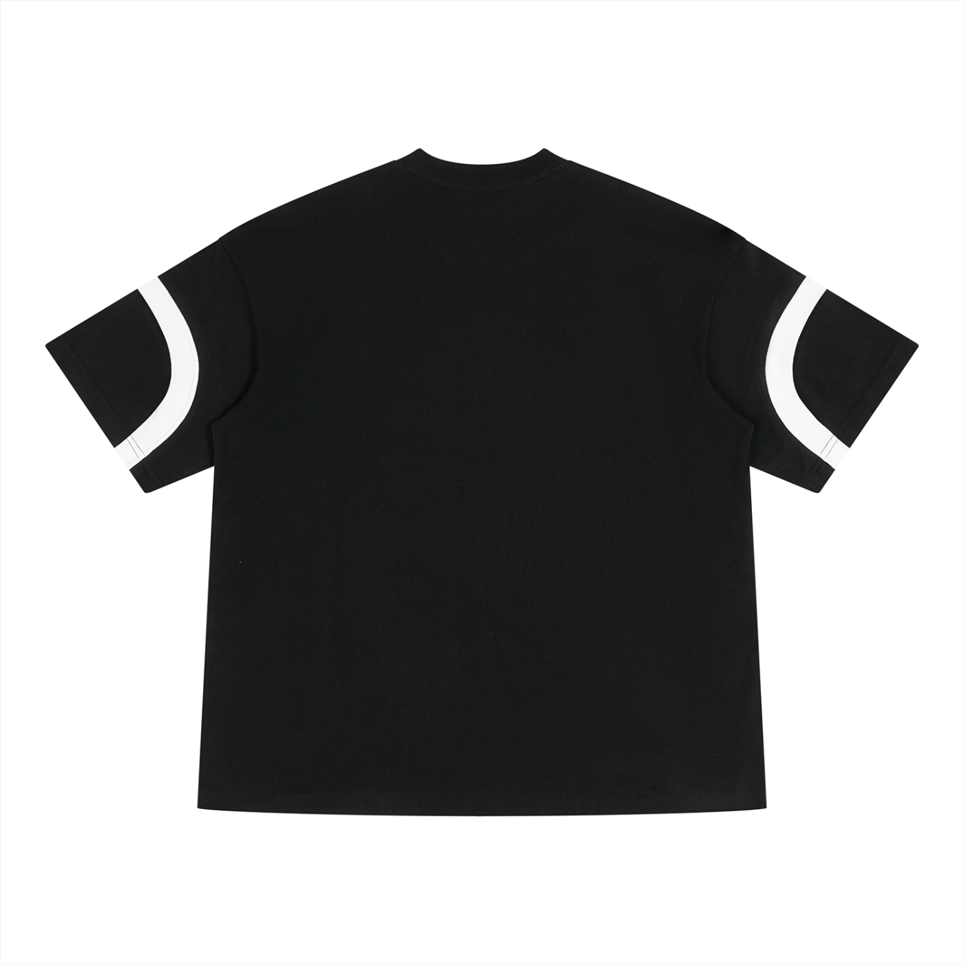 LW 123 Unisex Color Block V-Neck T-Shirt
