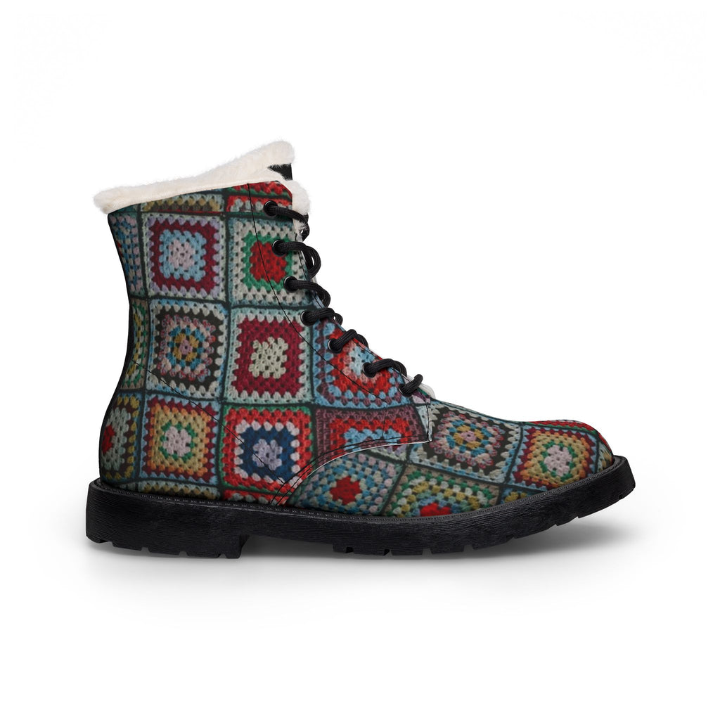 LW 123 Women's Fur and Leather Boots