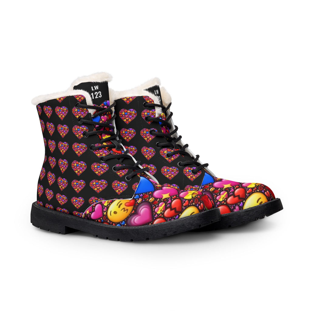 LW 123 Women's Fur and Leather Boots
