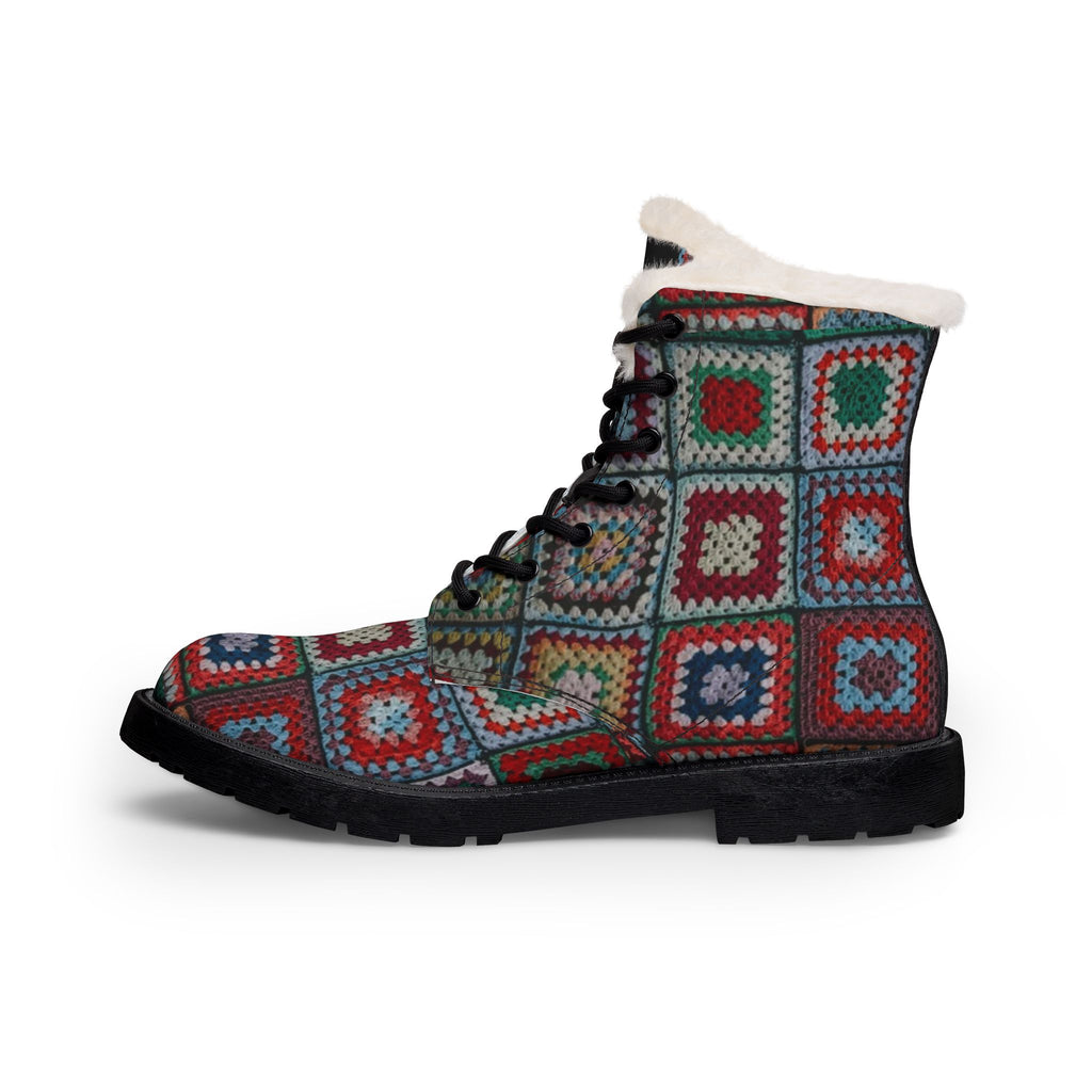 LW 123 Women's Fur and Leather Boots