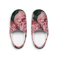 LW 123 Rose Floral Indoor Slippers — Pink Vintage Roses