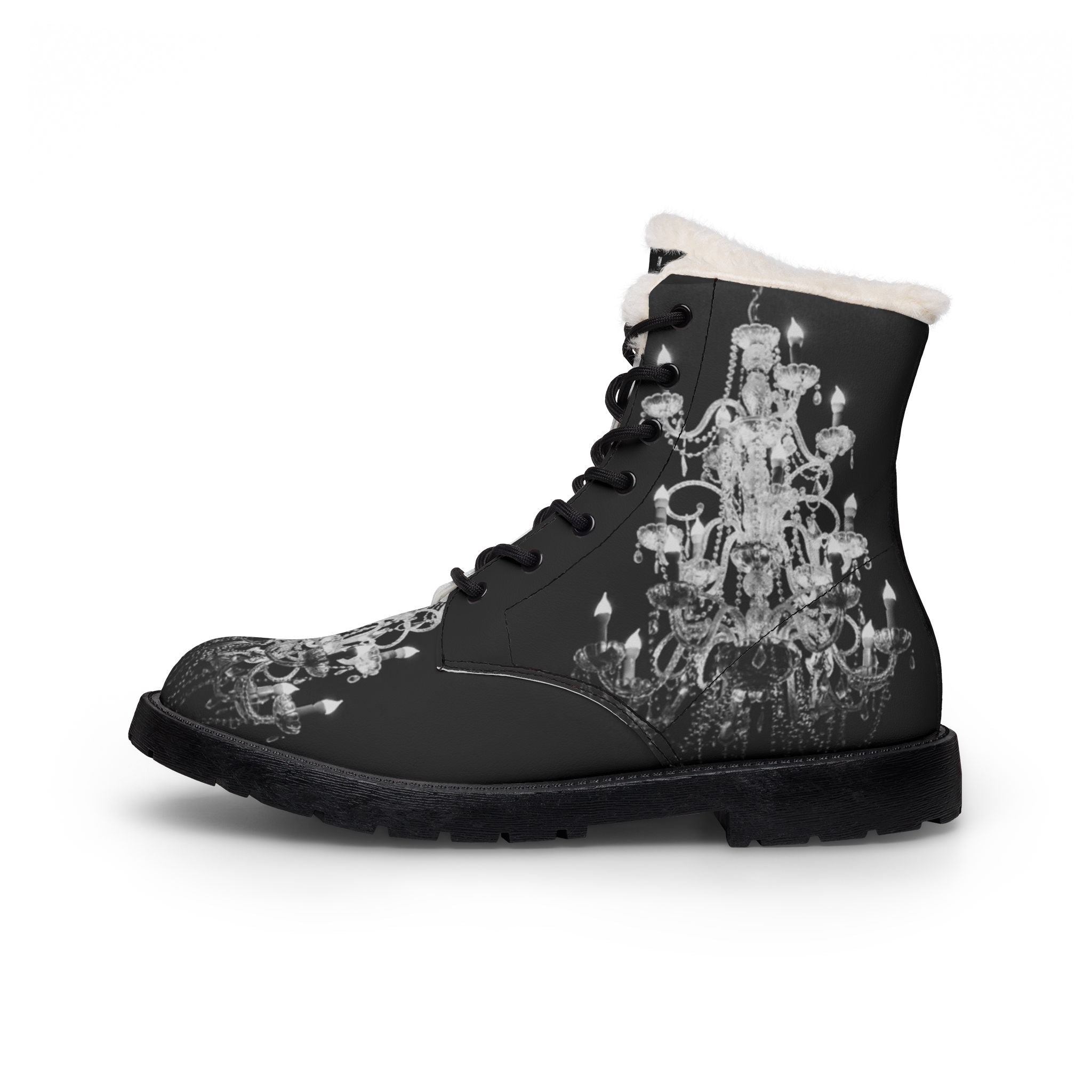 LW 123 Women's Fur and Leather Boots