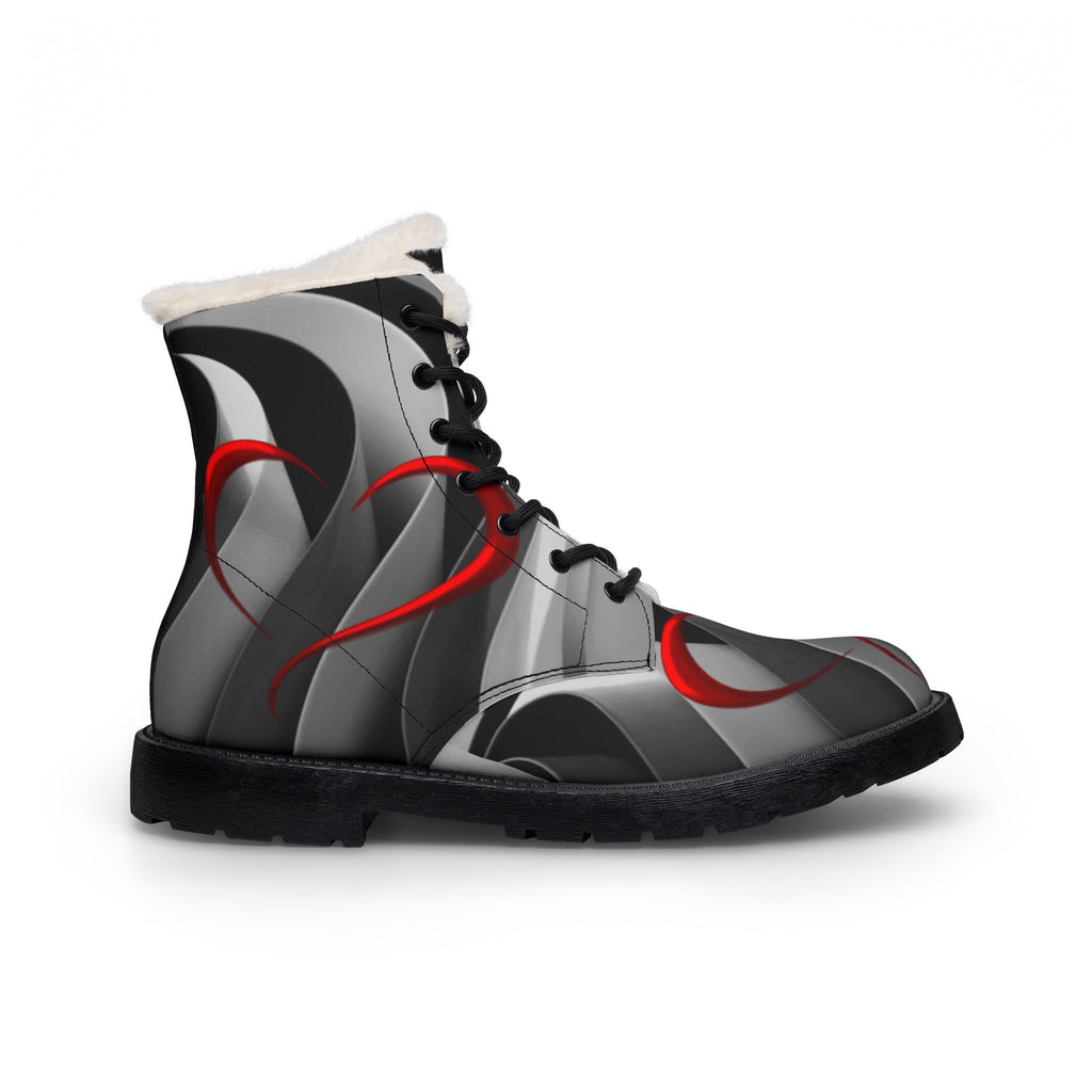 LW 123 Women's Fur and Leather Boots