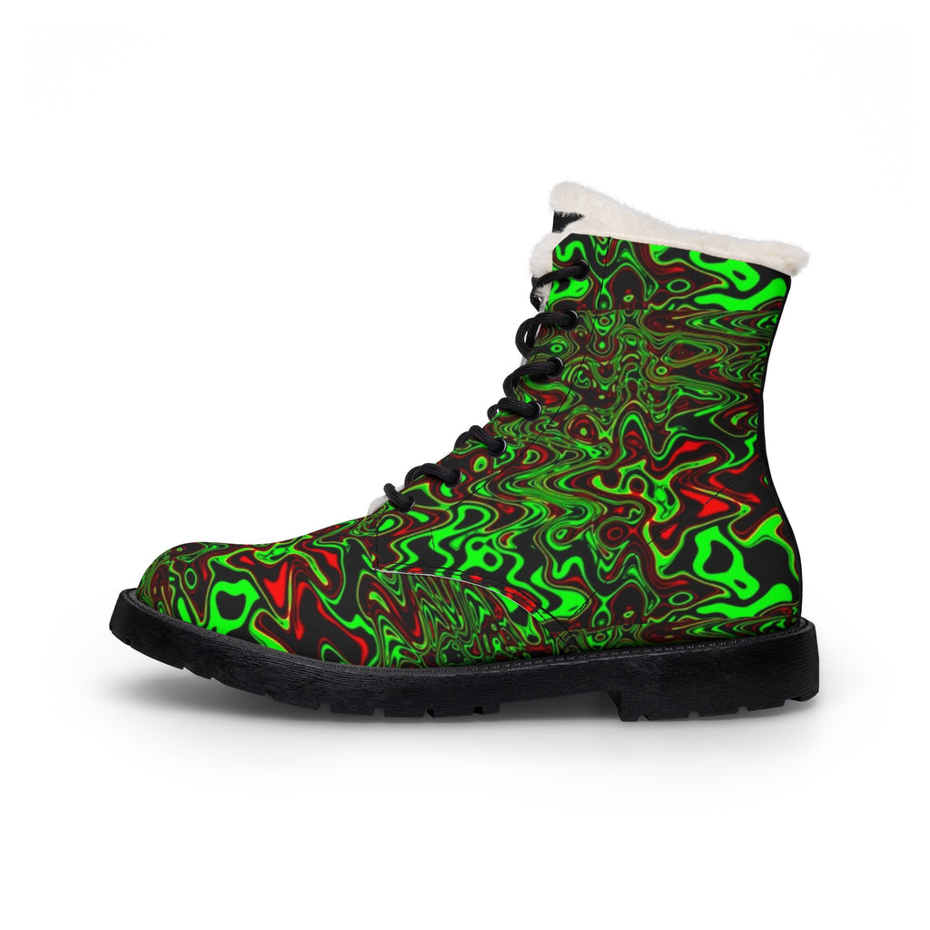 LW 123 Women's Fur and Leather Boots
