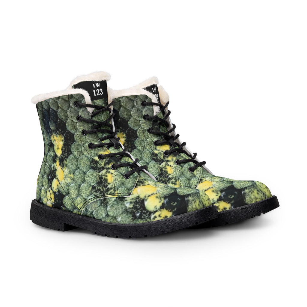 LW 123 Women's Fur and Leather Boots
