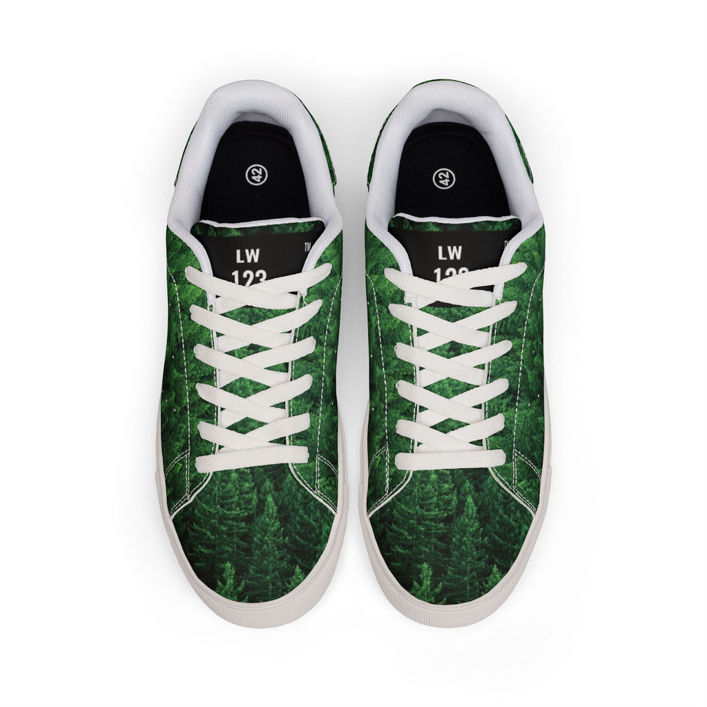 LW 123 Women's Low-Top Leather Sneakers