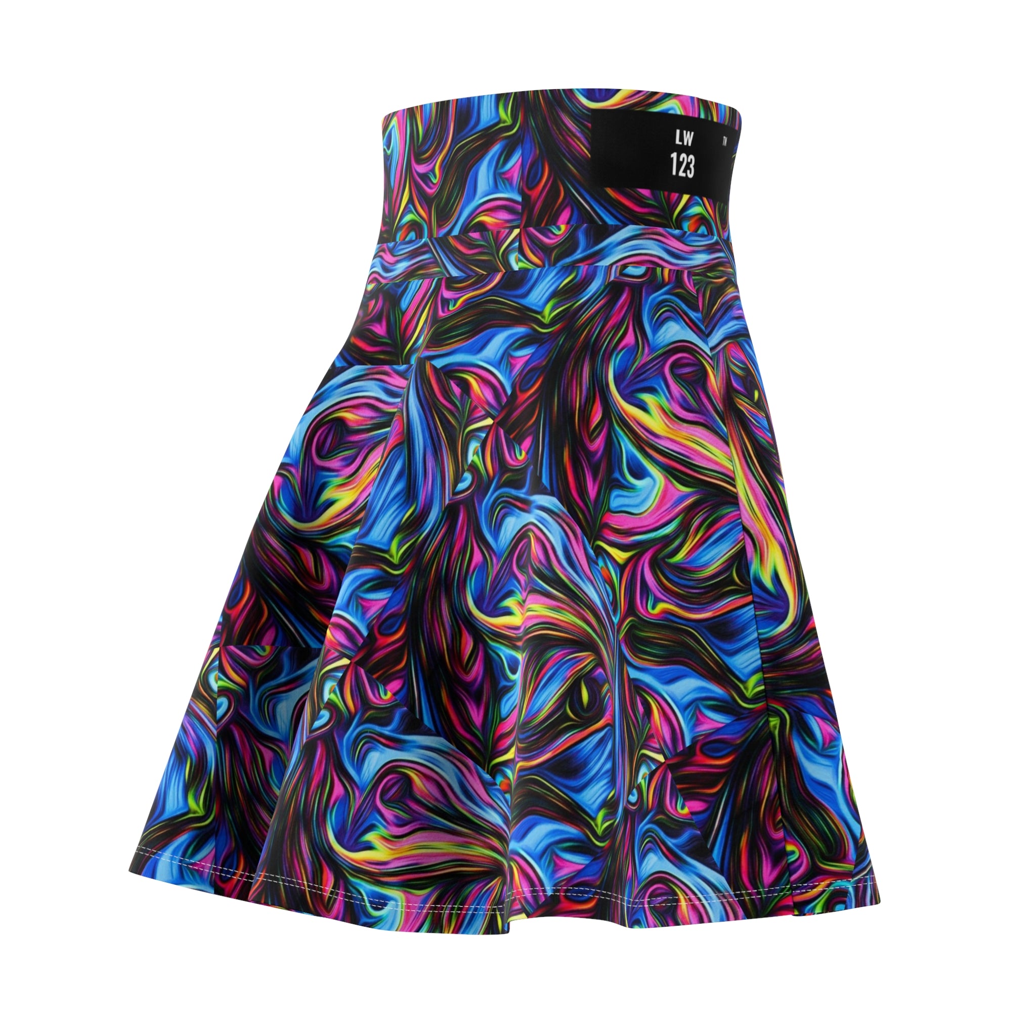 LW 123 Women's Skater Skirt (AOP)