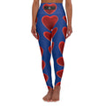 LW 123 High Waisted Yoga Leggings (AOP)