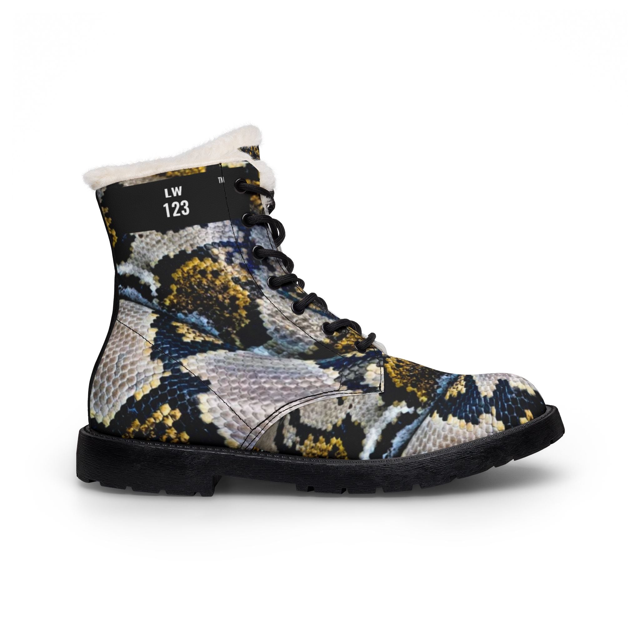 LW 123 Women's Fur and Leather Boots