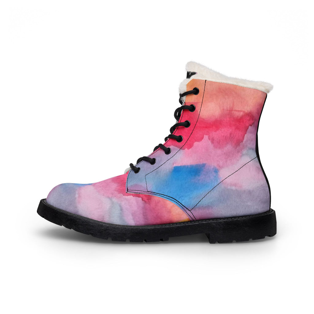 LW 123 Women's Fur and Leather Boots