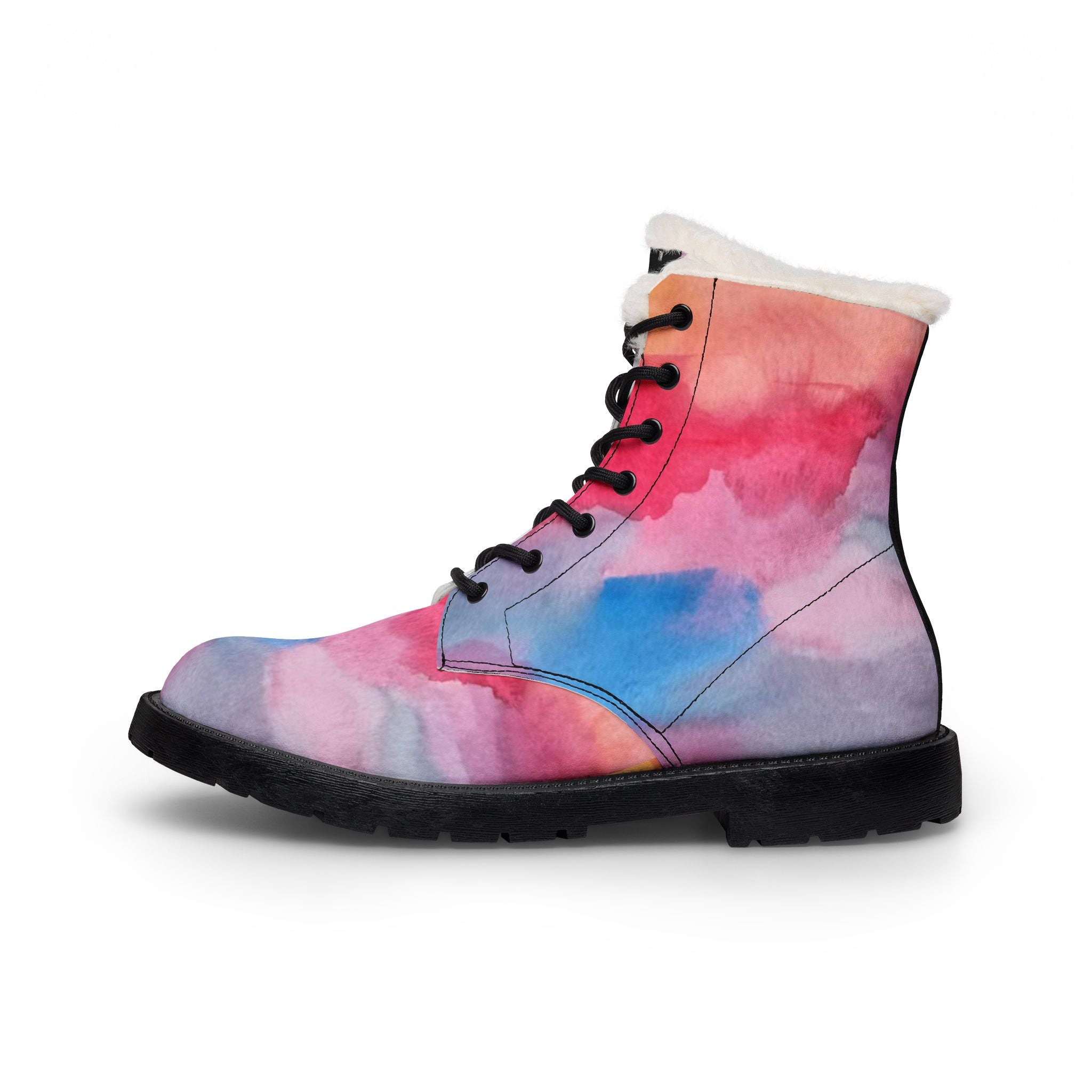 LW 123 Women's Fur and Leather Boots