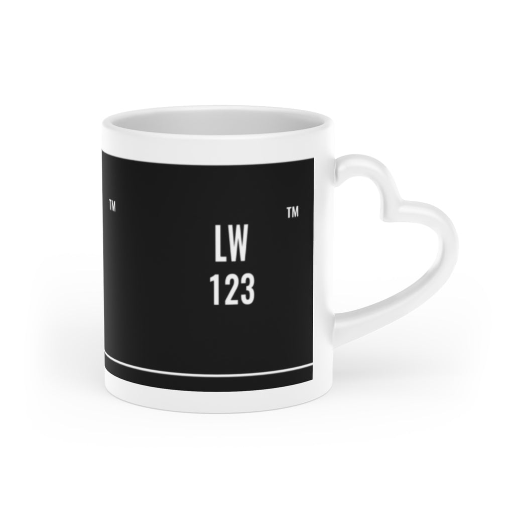 LW 123 Heart-Shaped Mug