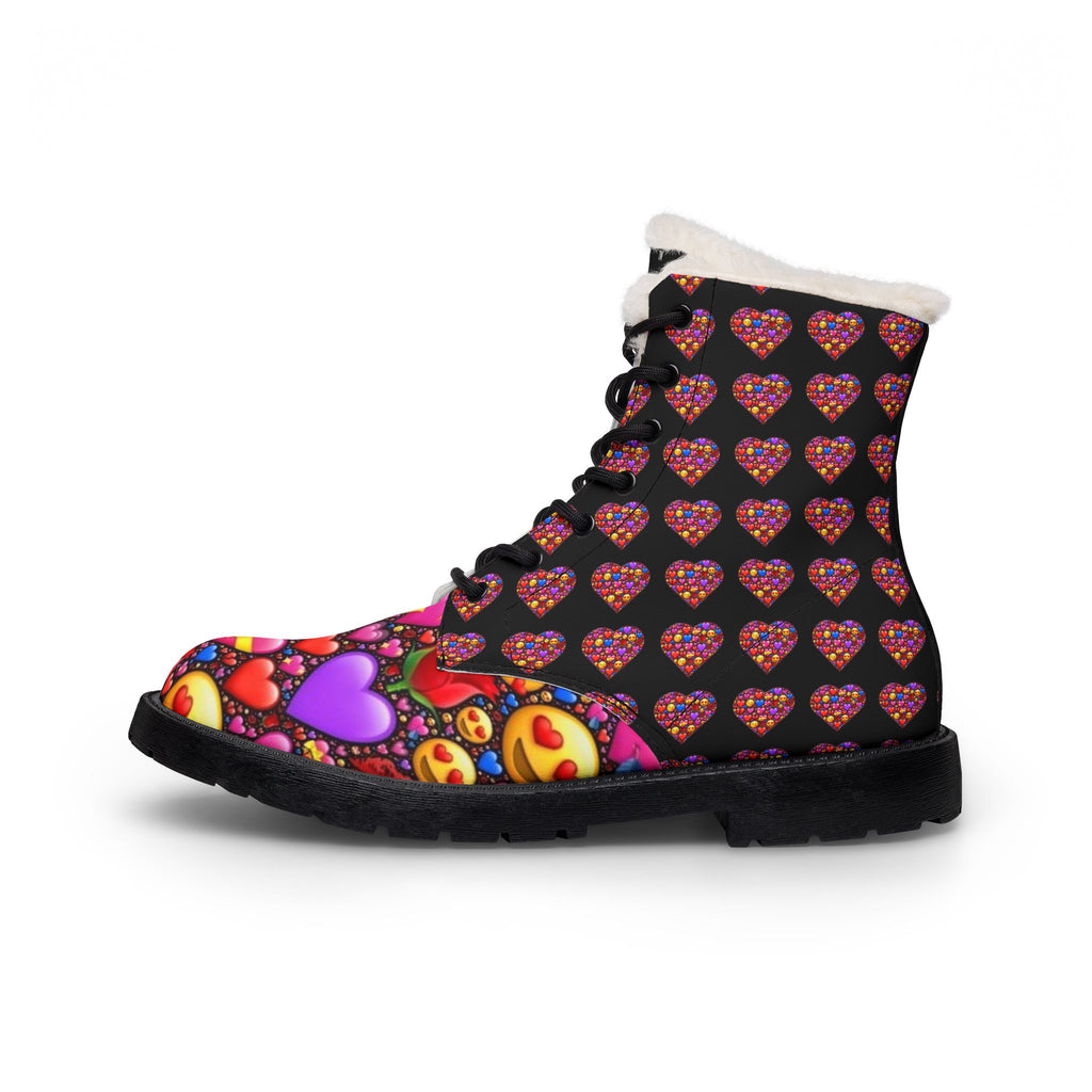 LW 123 Women's Fur and Leather Boots