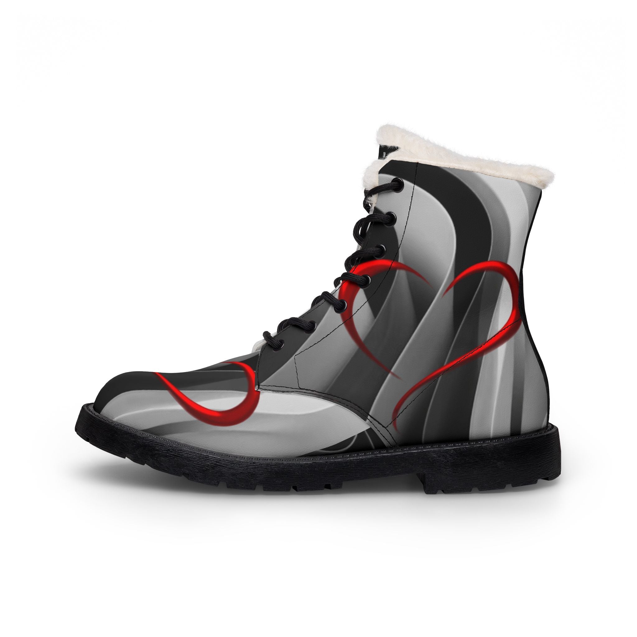 LW 123 Women's Fur and Leather Boots