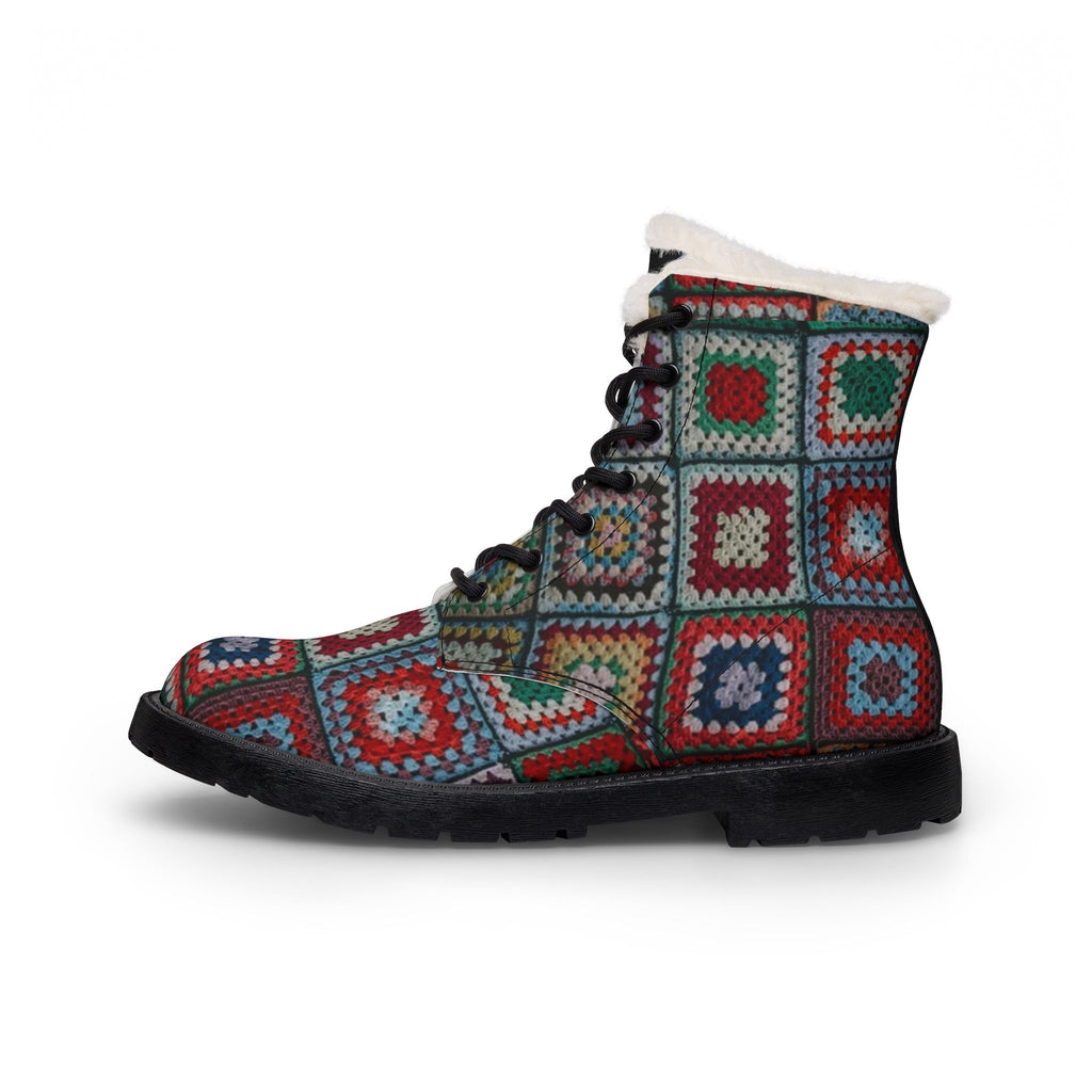 LW 123 Women's Fur and Leather Boots