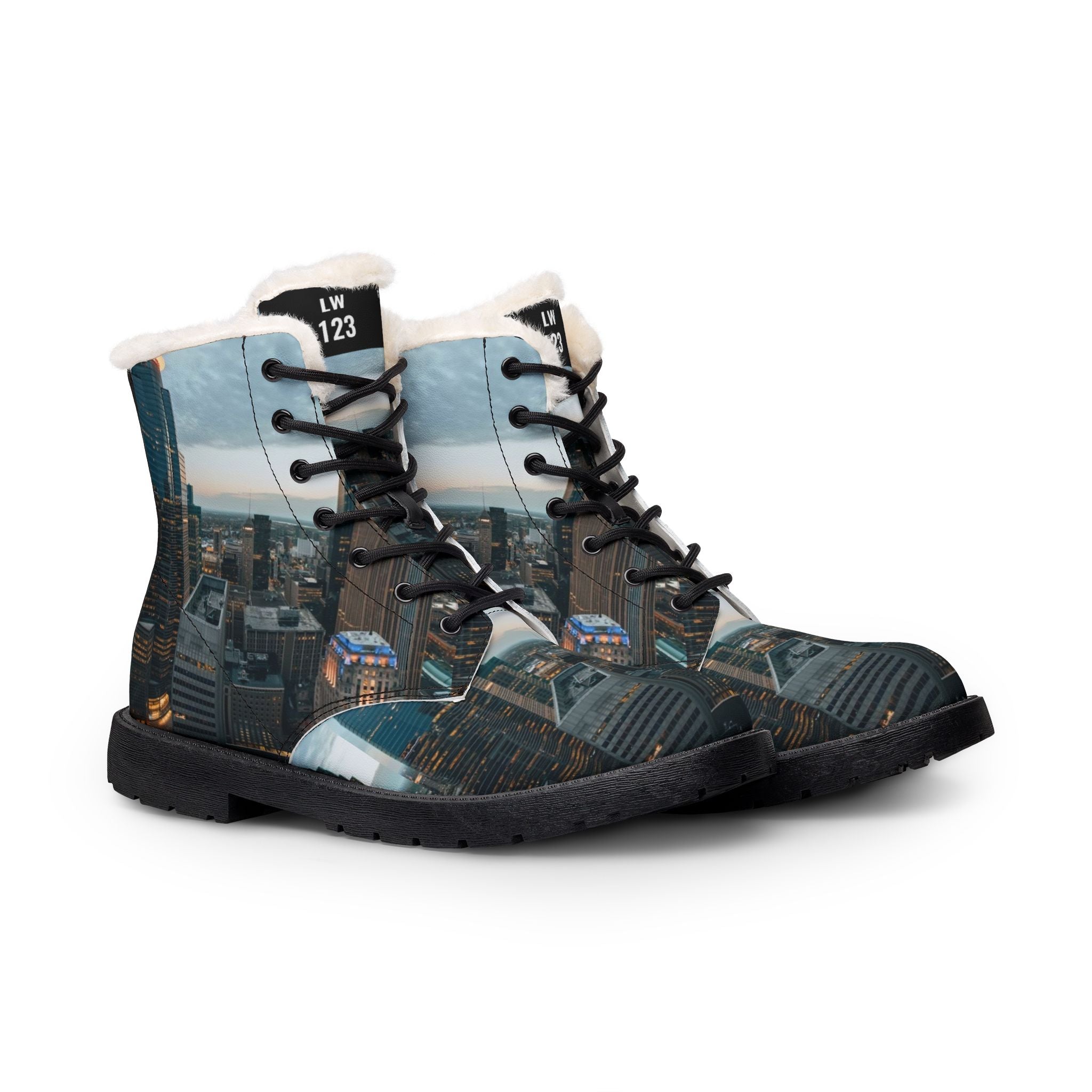 LW 123 Women's Fur and Leather Boots