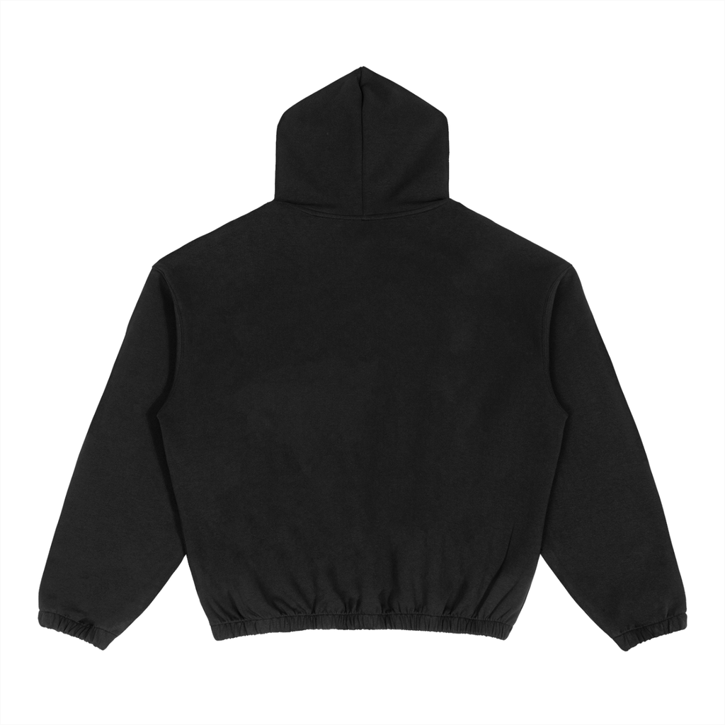 Boxy Cinched Hem Hoodie