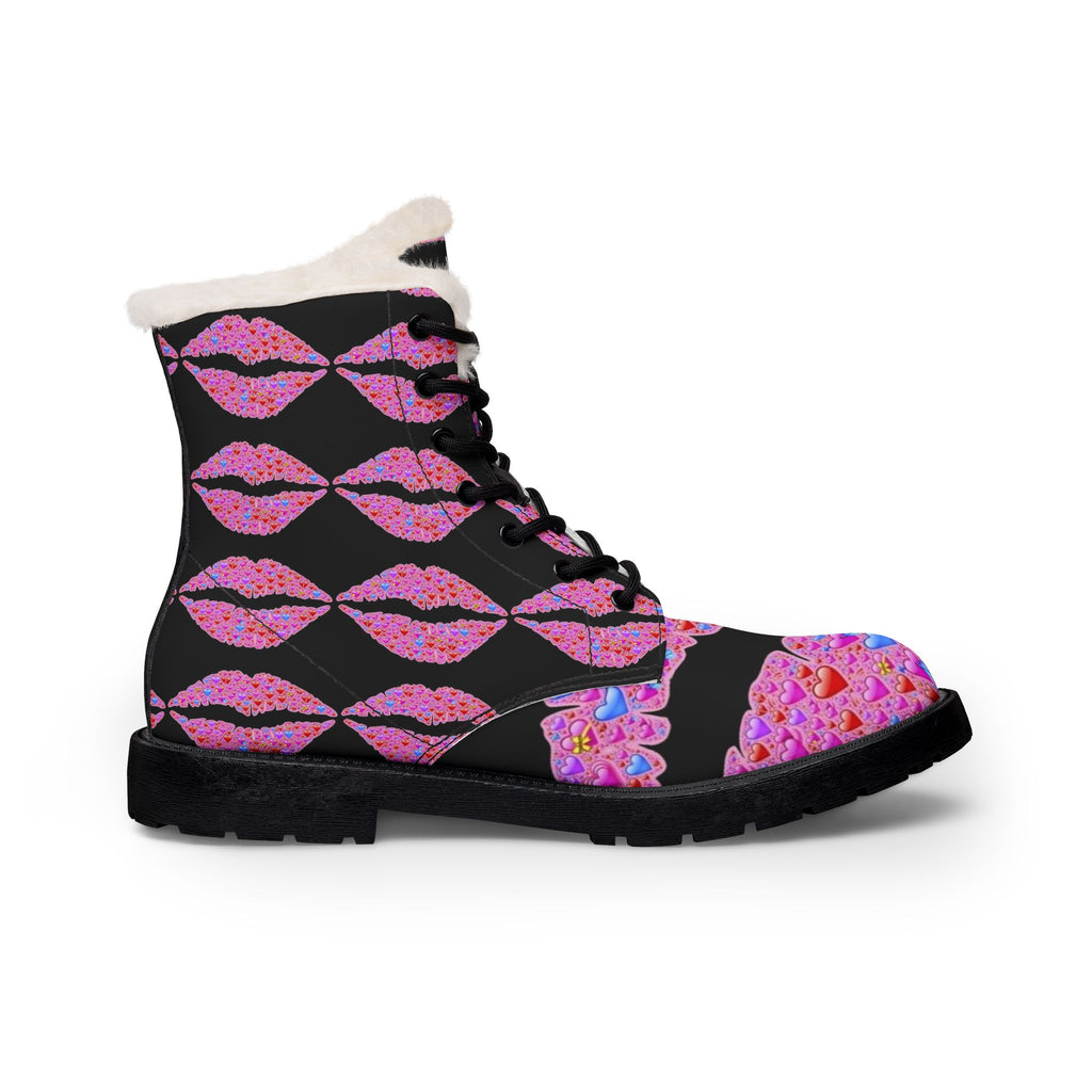 LW 123 Women's Fur and Leather Boots