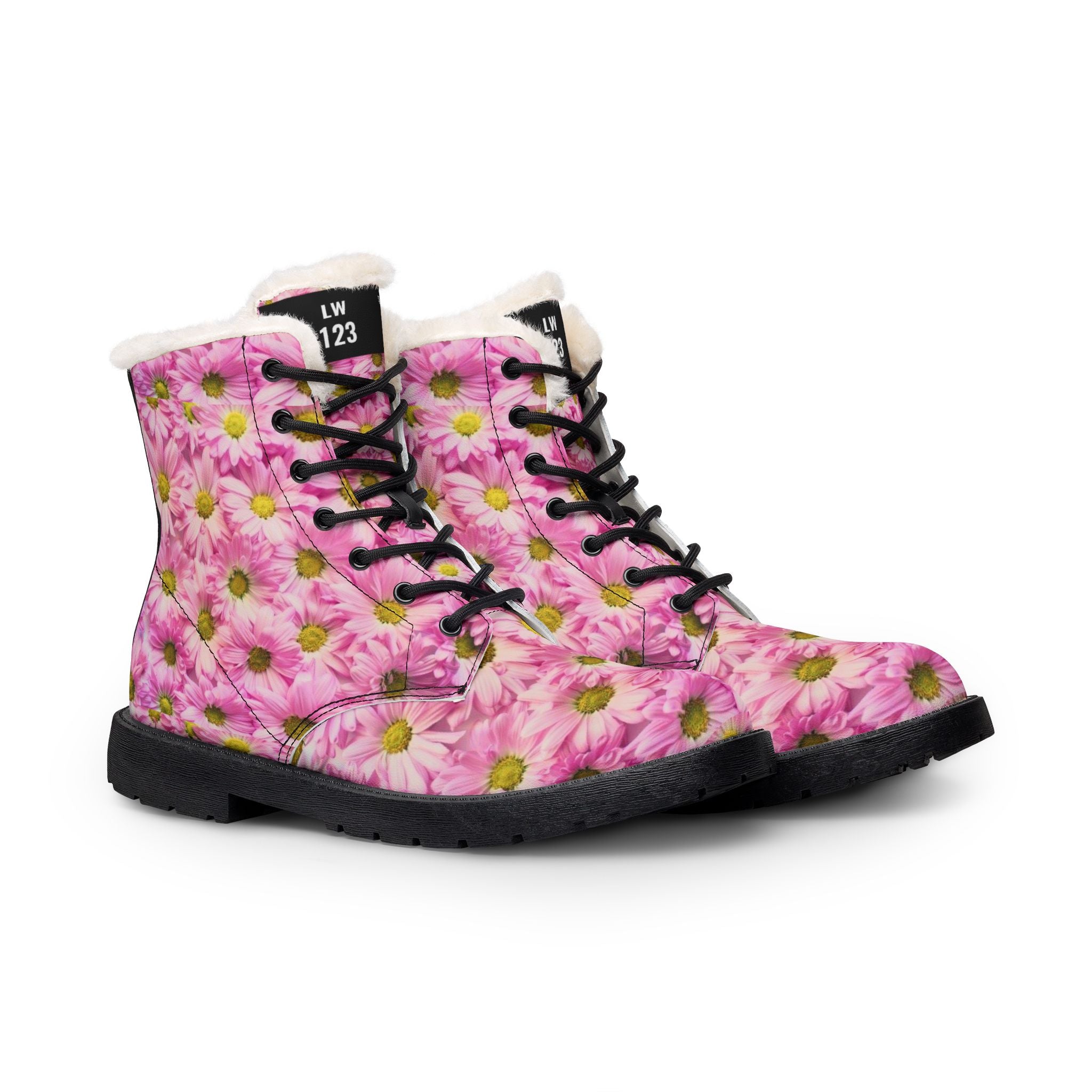 LW 123 Women's Fur and Leather Boots