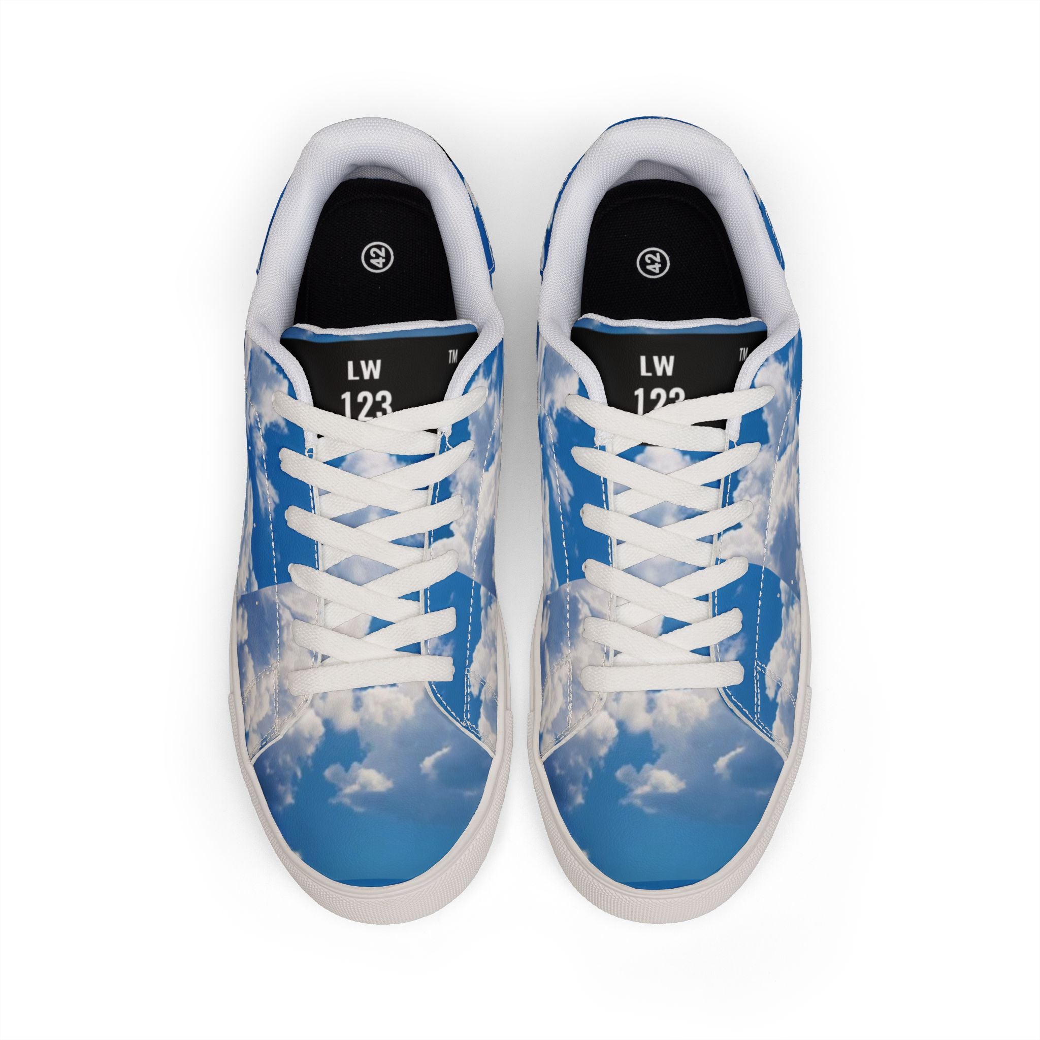 LW 123 Women's Low-Top Leather Sneakers