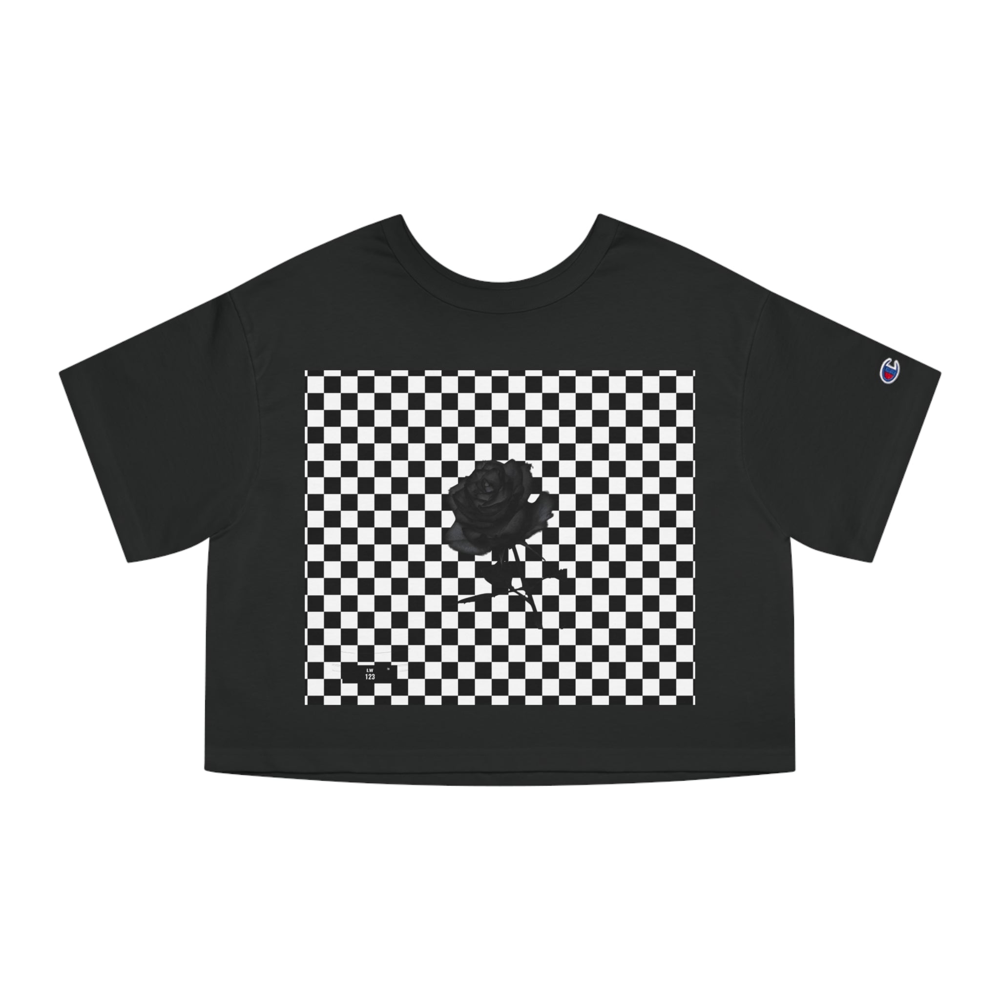 LW 123 Champion Women's  Cropped T-Shirt