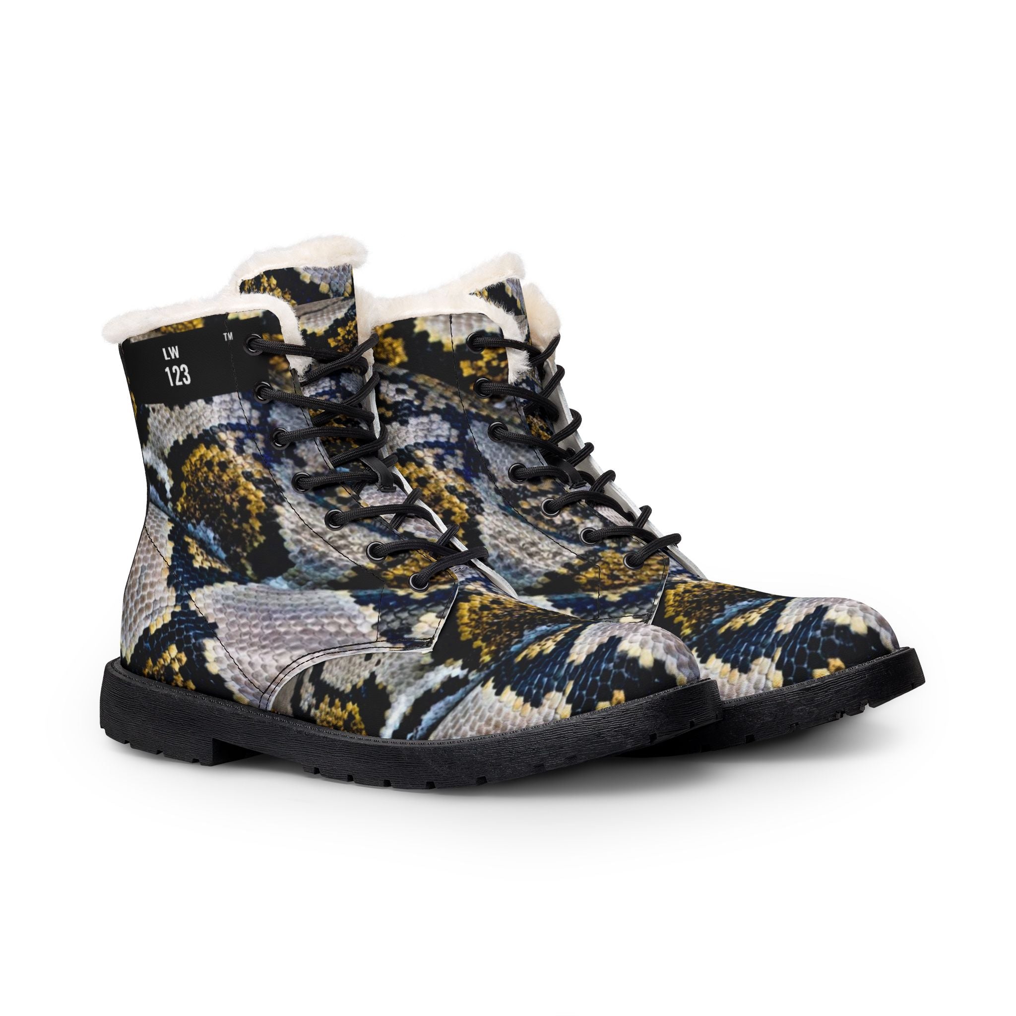 LW 123 Women's Fur and Leather Boots
