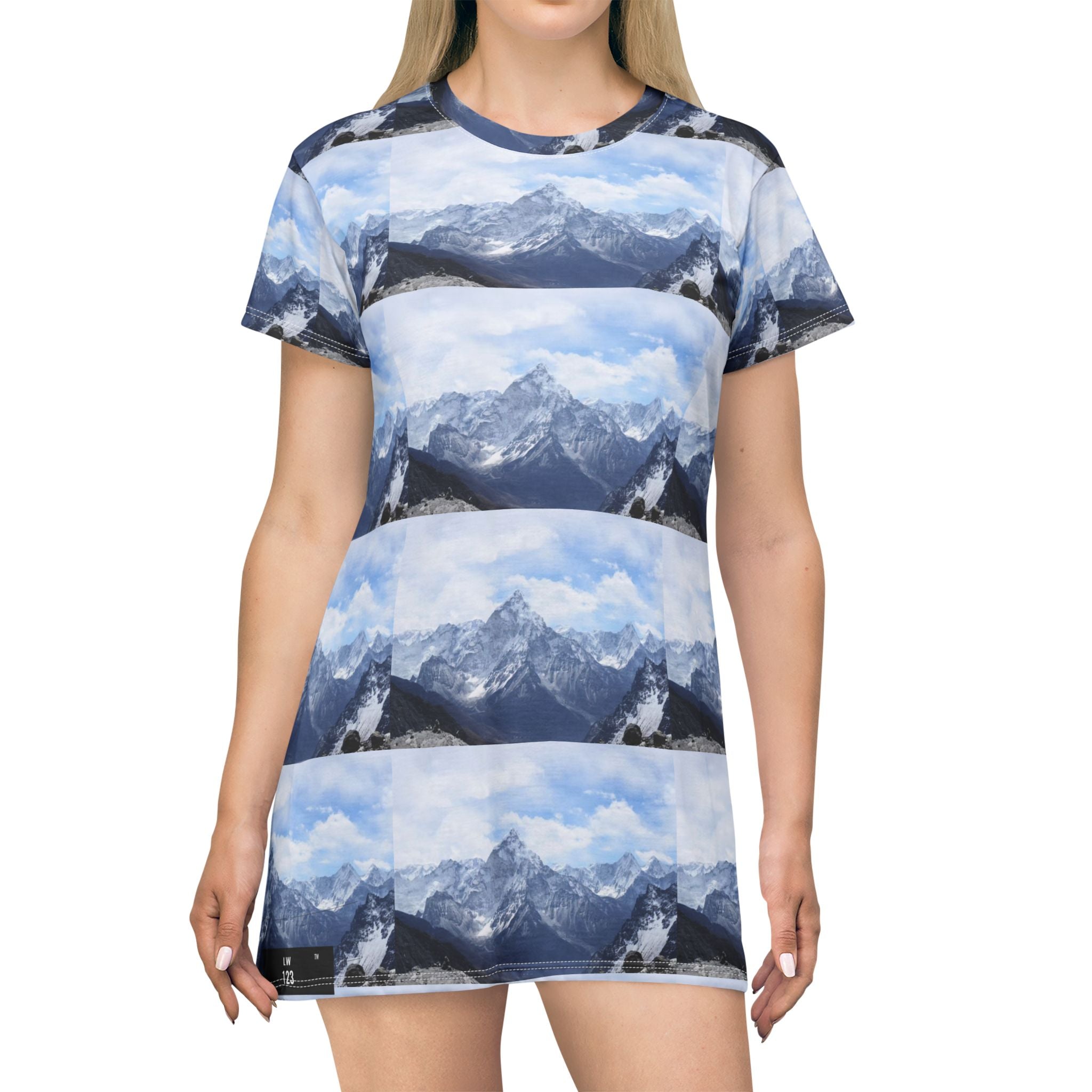 LW 123 T-Shirt Dress (AOP)