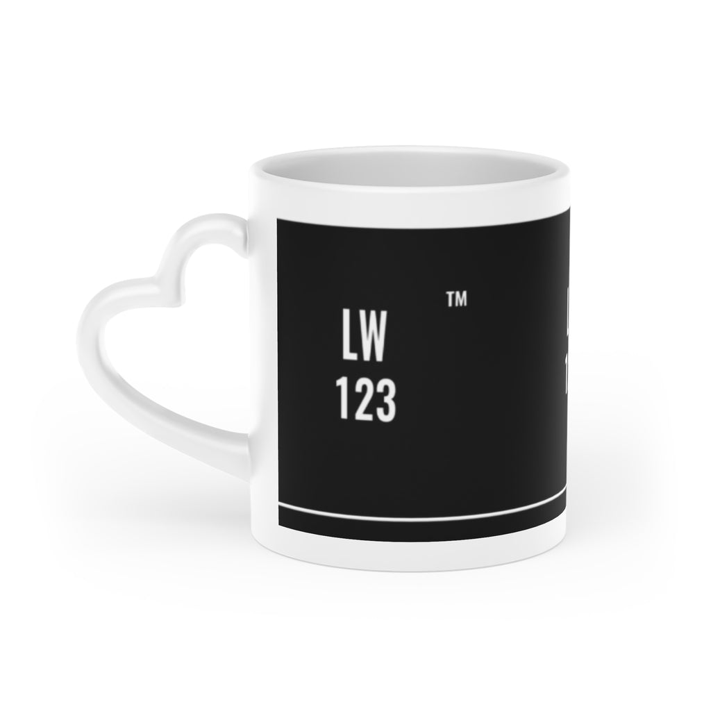 LW 123 Heart-Shaped Mug