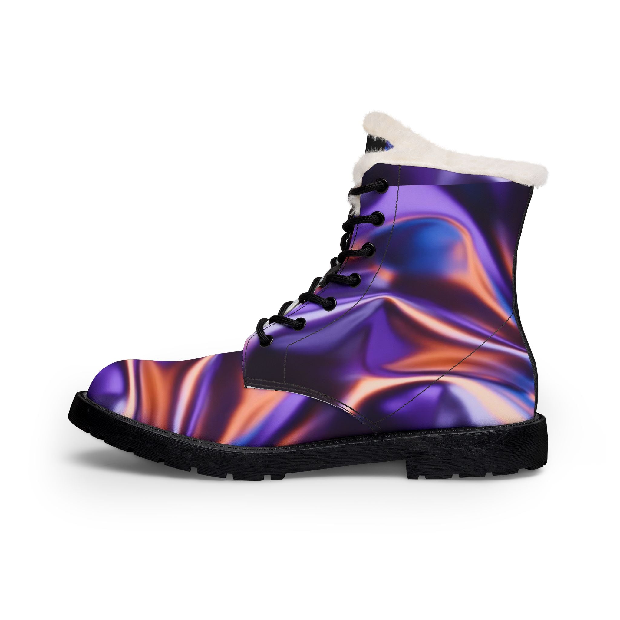 LW 123 Women's Fur and Leather Boots