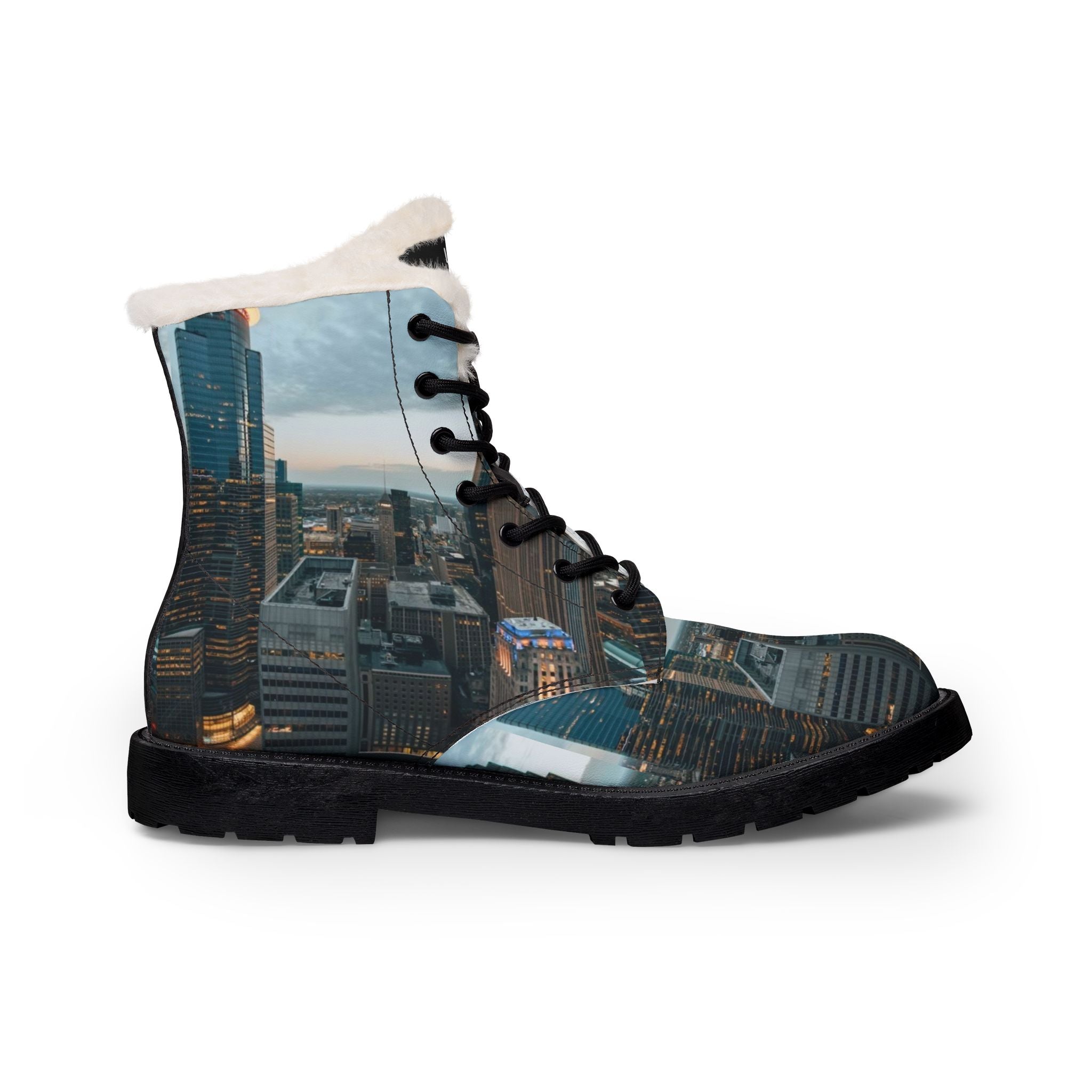 LW 123 Women's Fur and Leather Boots
