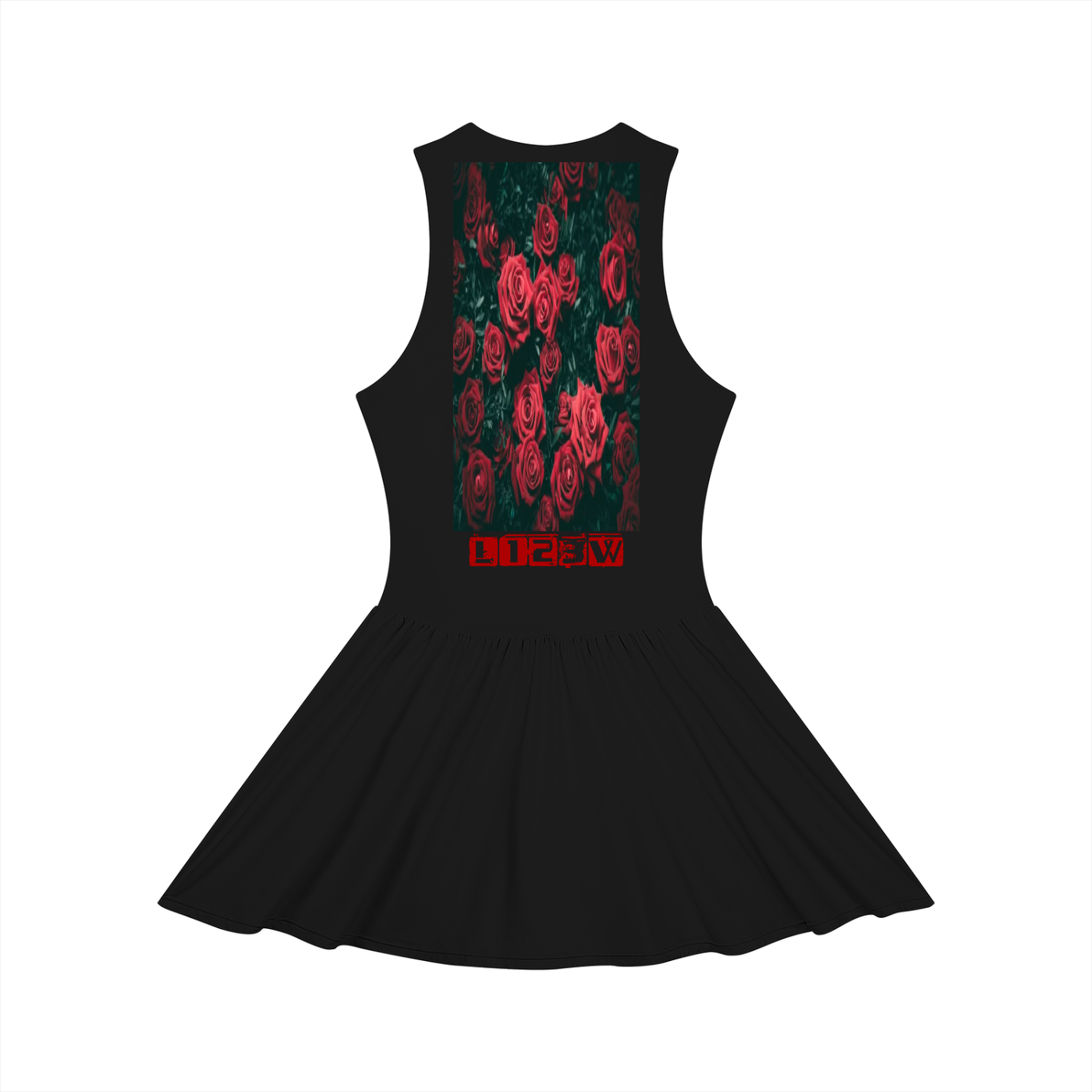 LW 123 Women’s Ruched Sleeveless Full-Zip Dress