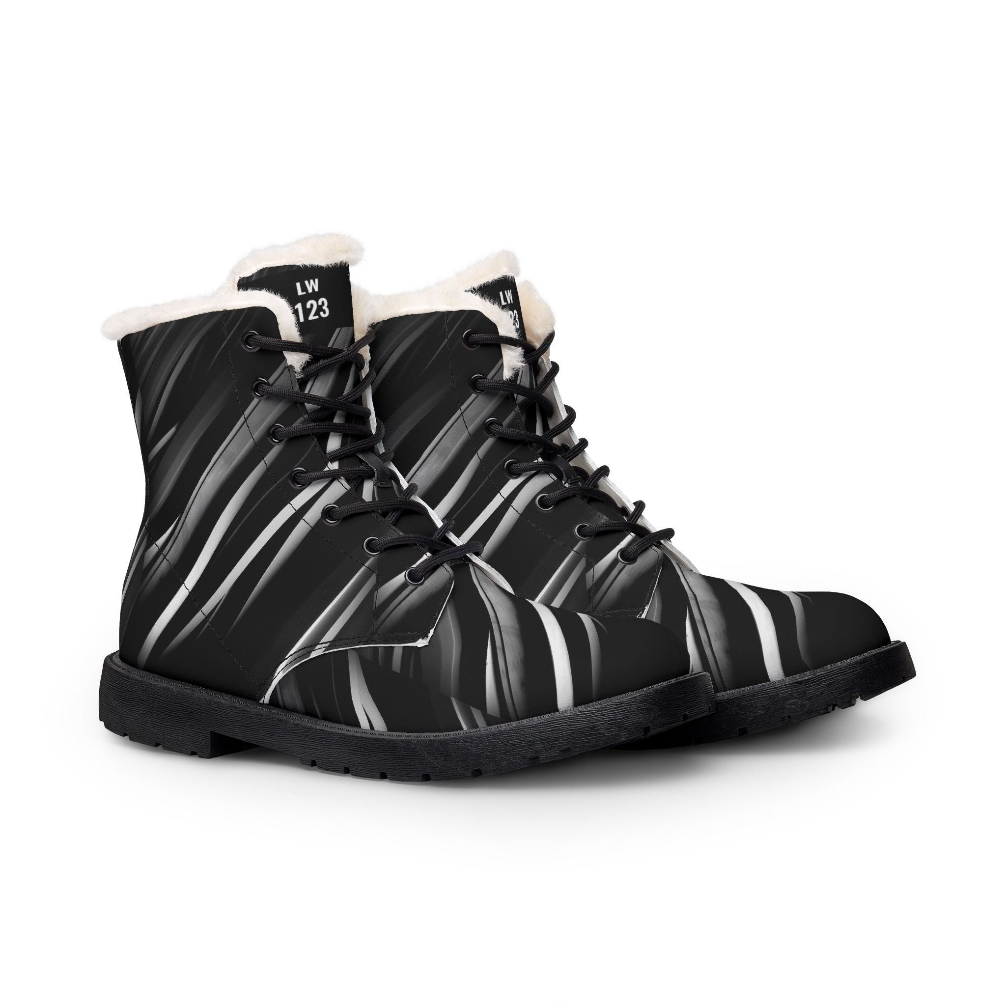 LW 123 Women's Fur and Leather Boots