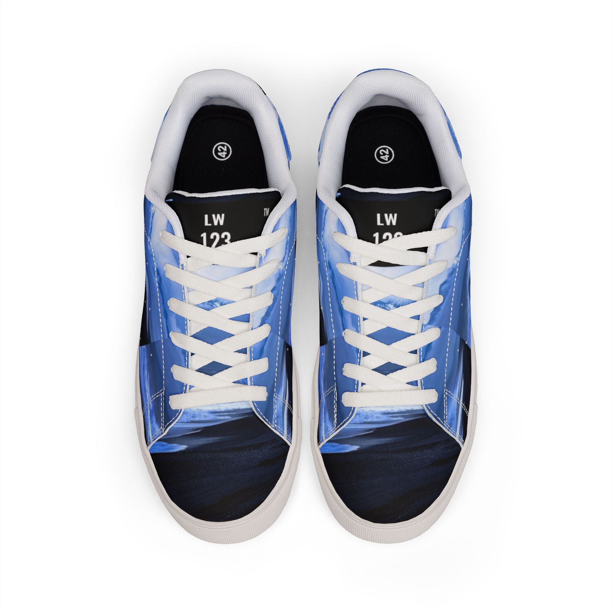 LW 123 Women's Low-Top Leather Sneakers