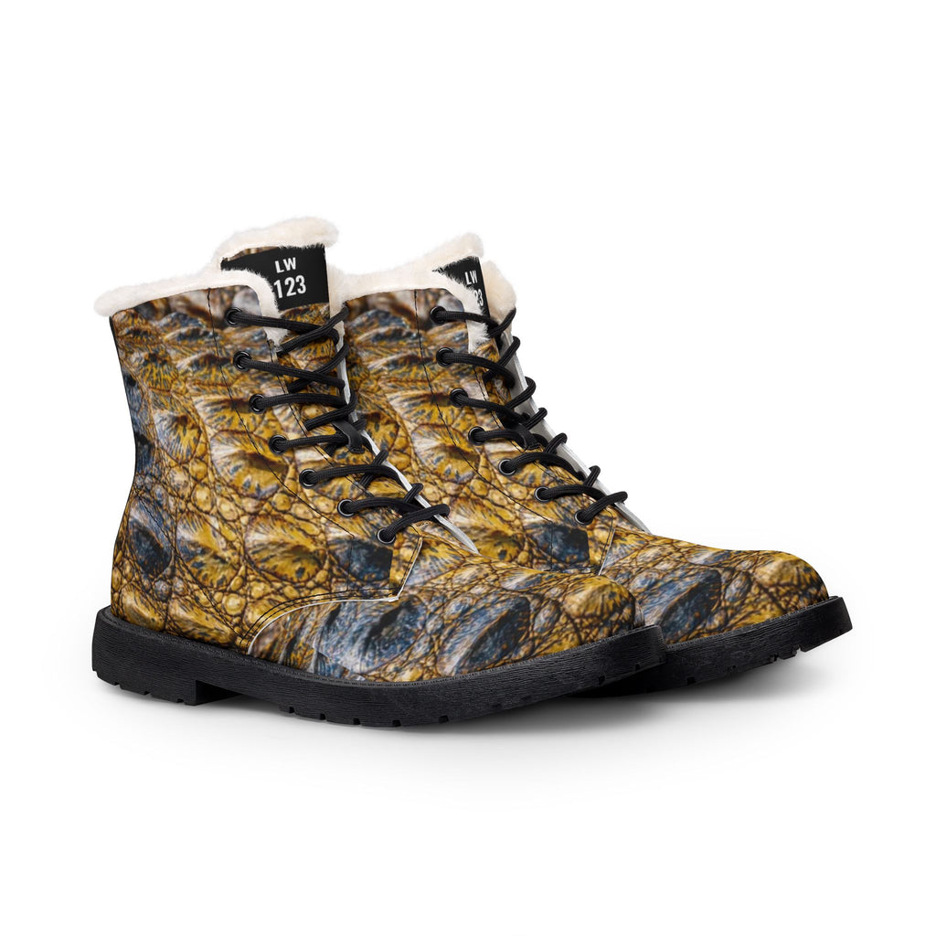 LW 123 Women's Fur and Leather Boots