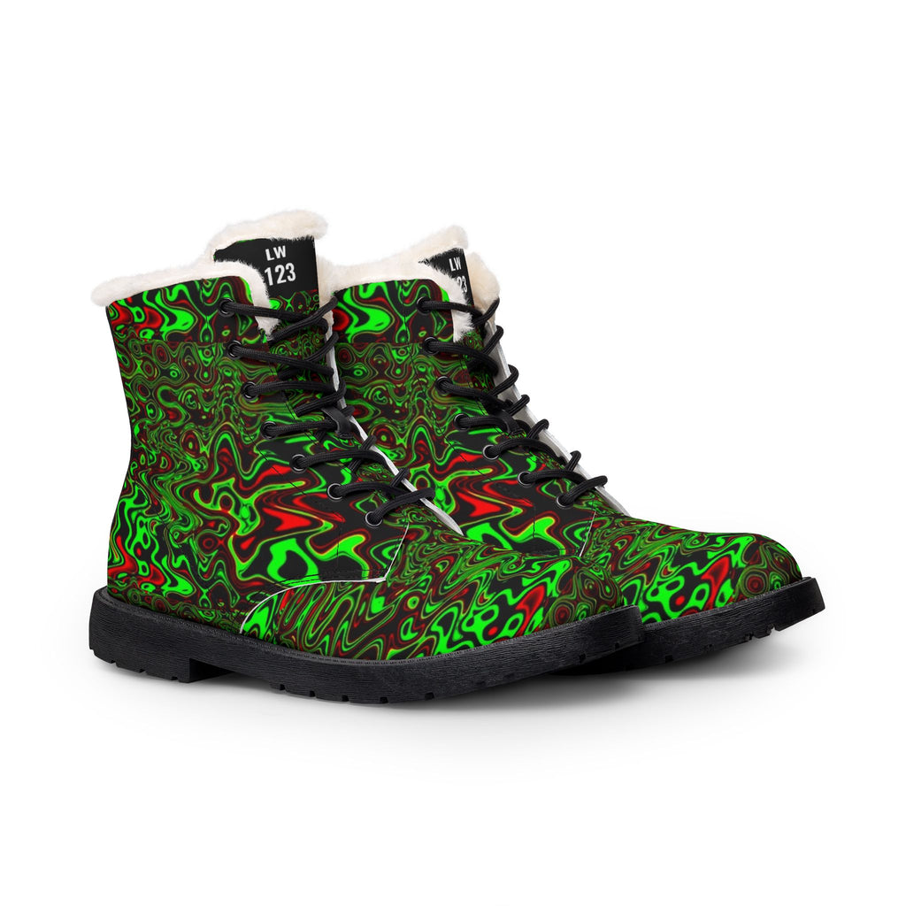 LW 123 Women's Fur and Leather Boots
