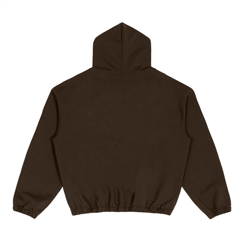 Boxy Cinched Hem Hoodie