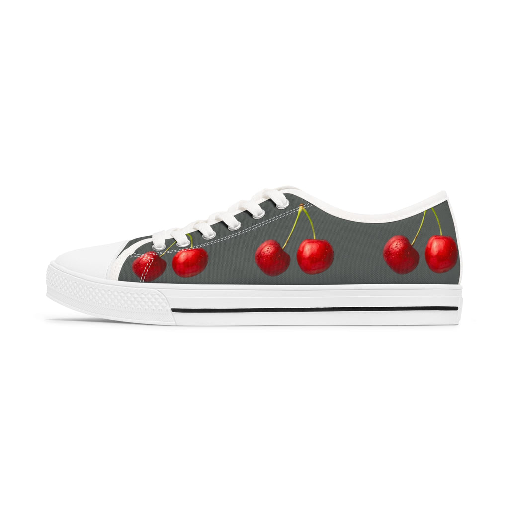 LW 123 Cherry Women's Low Top Sneakers