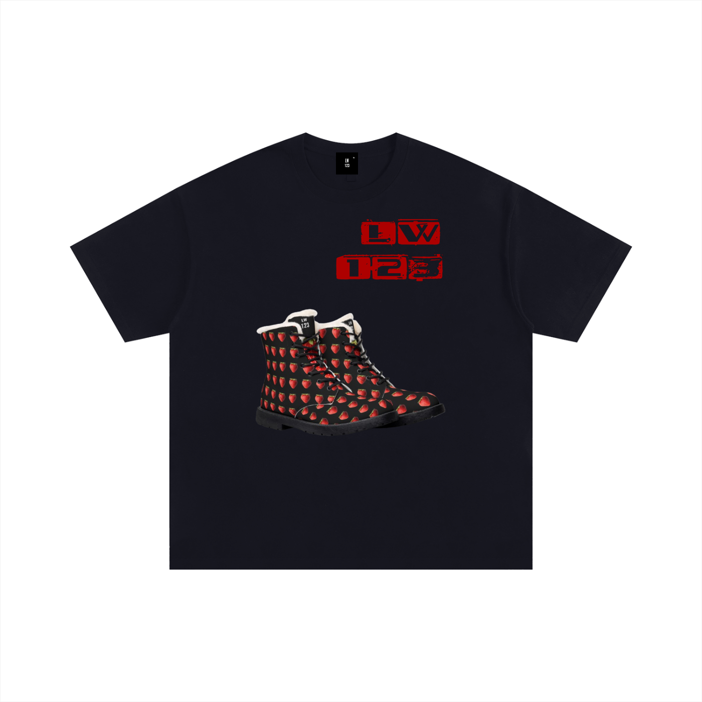 LW 123 Unisex Oversized Cotton T-Shirt