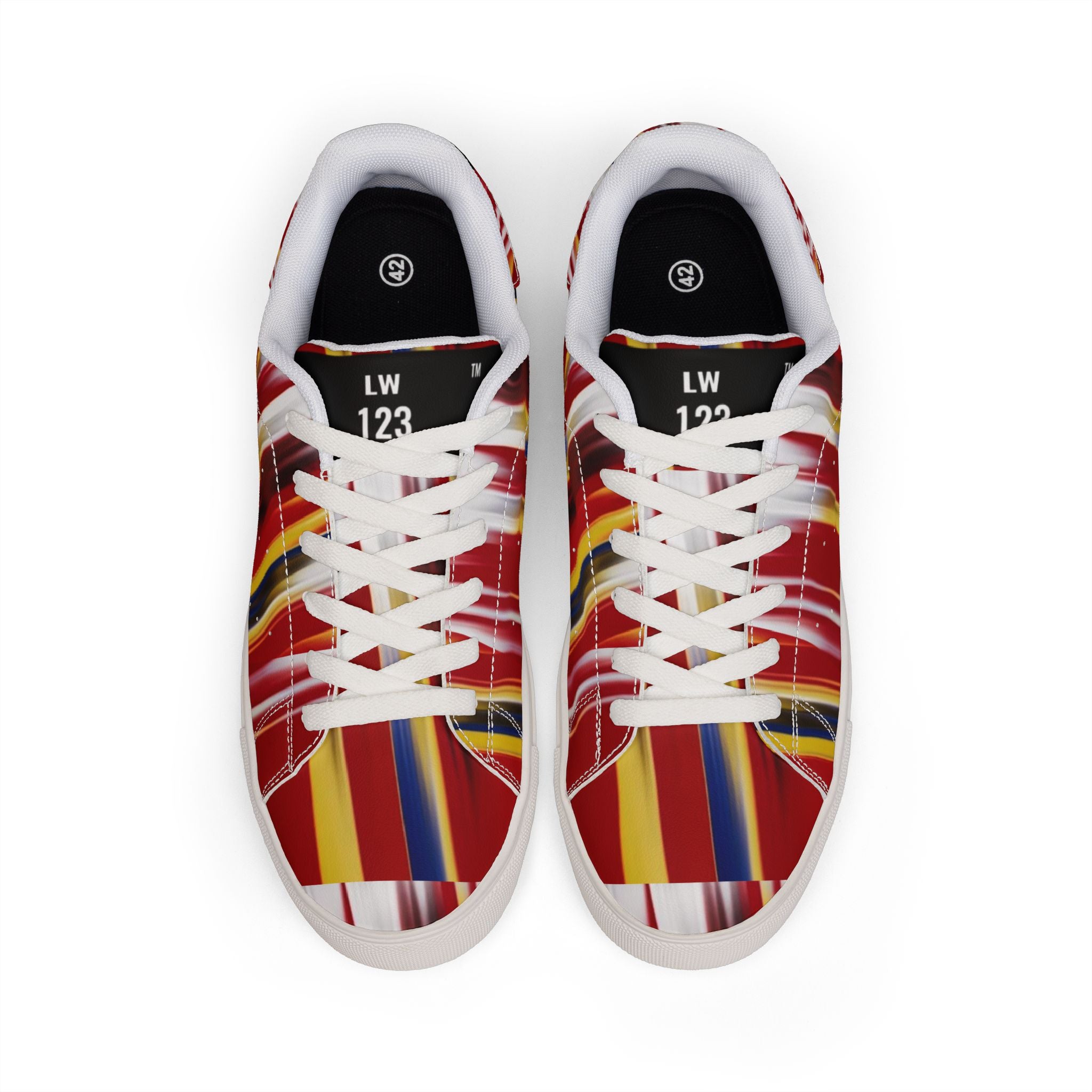 LW 123 Women's Low-Top Leather Sneakers