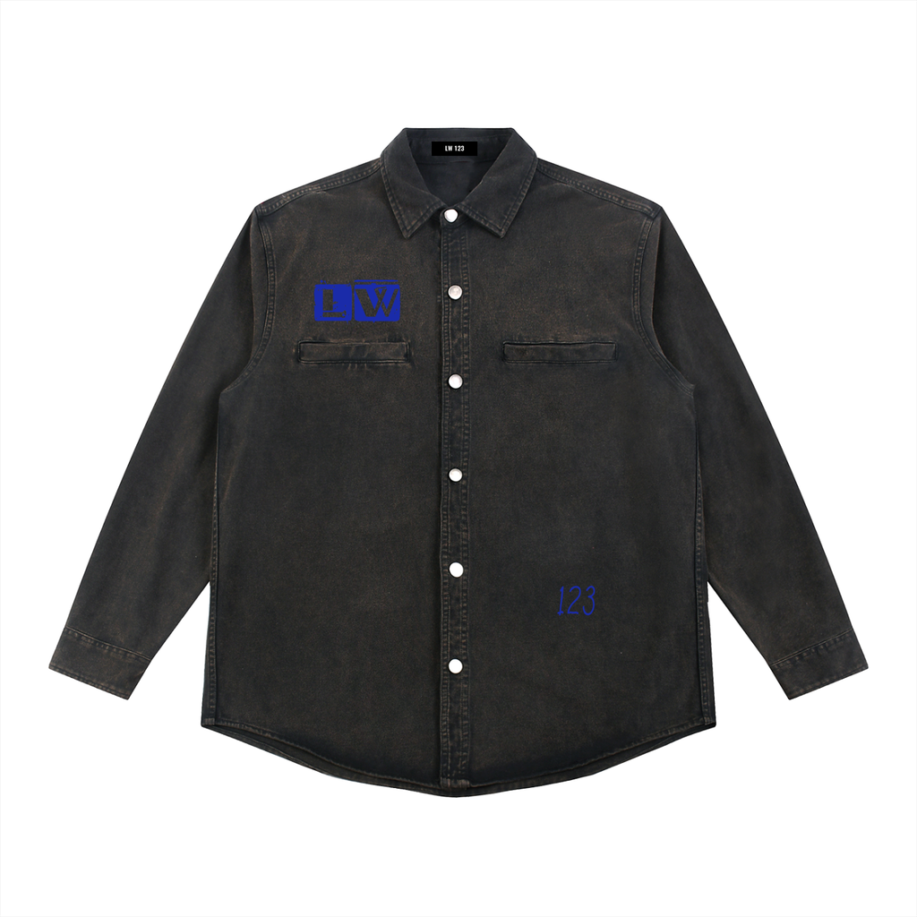 Denim Vintage Washed Heavyweight Jacket