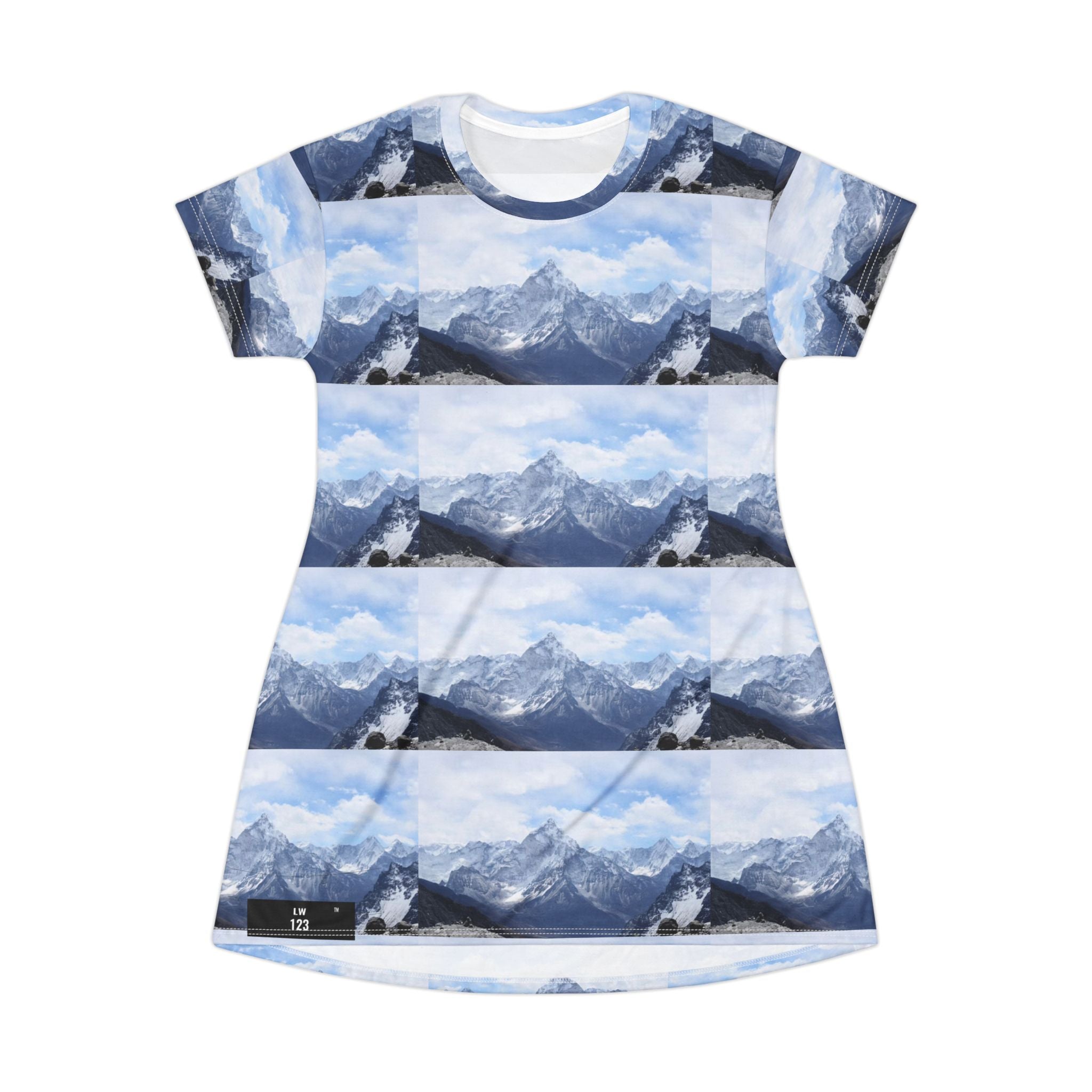 LW 123 T-Shirt Dress (AOP)