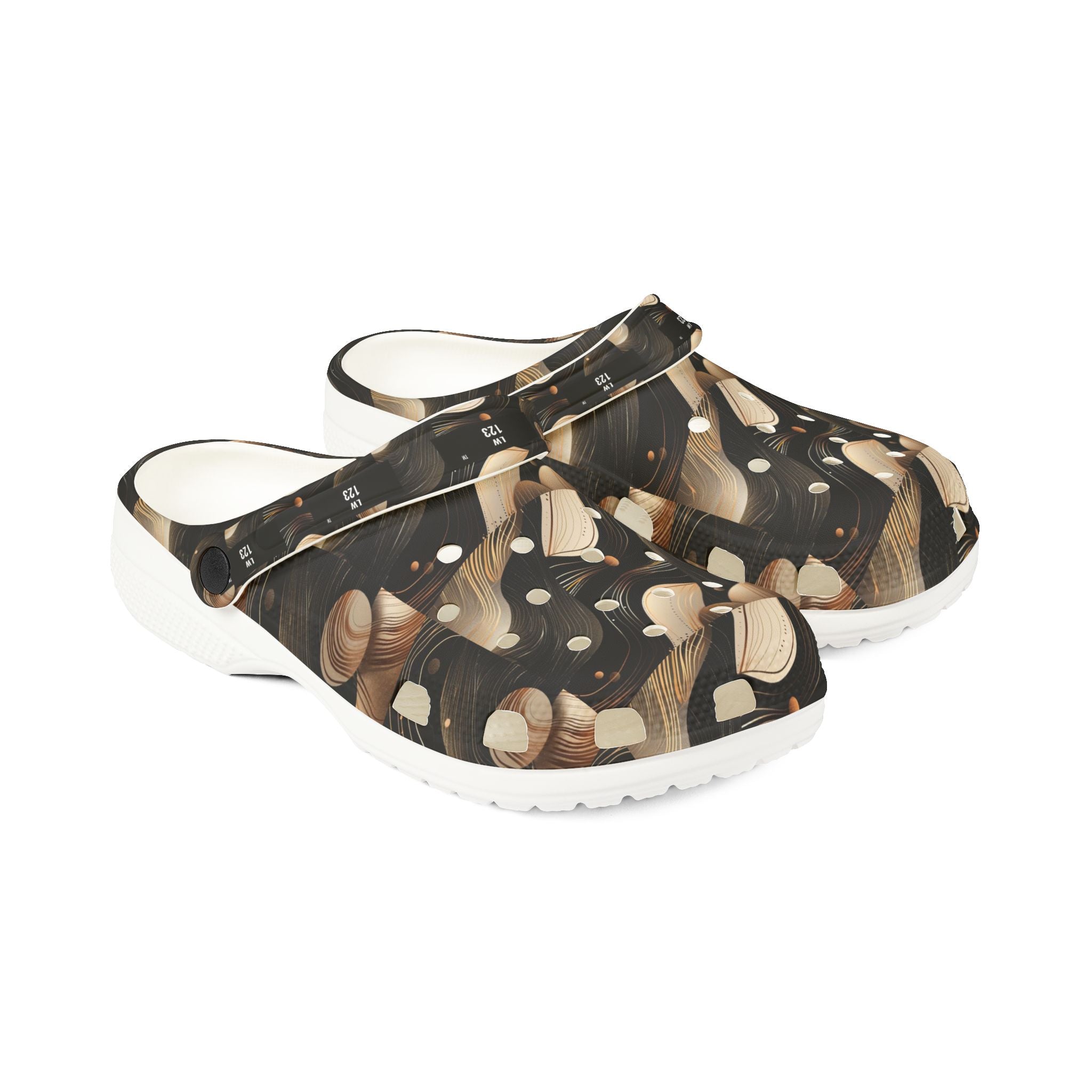 LW 123  Foam Rubber Shoes (AOP)