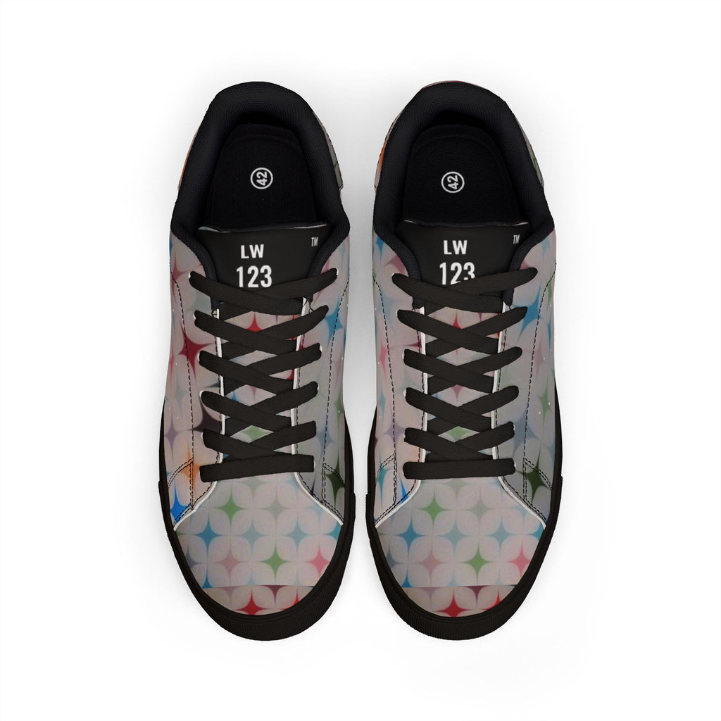LW 123 Women's Low-Top Leather Sneakers