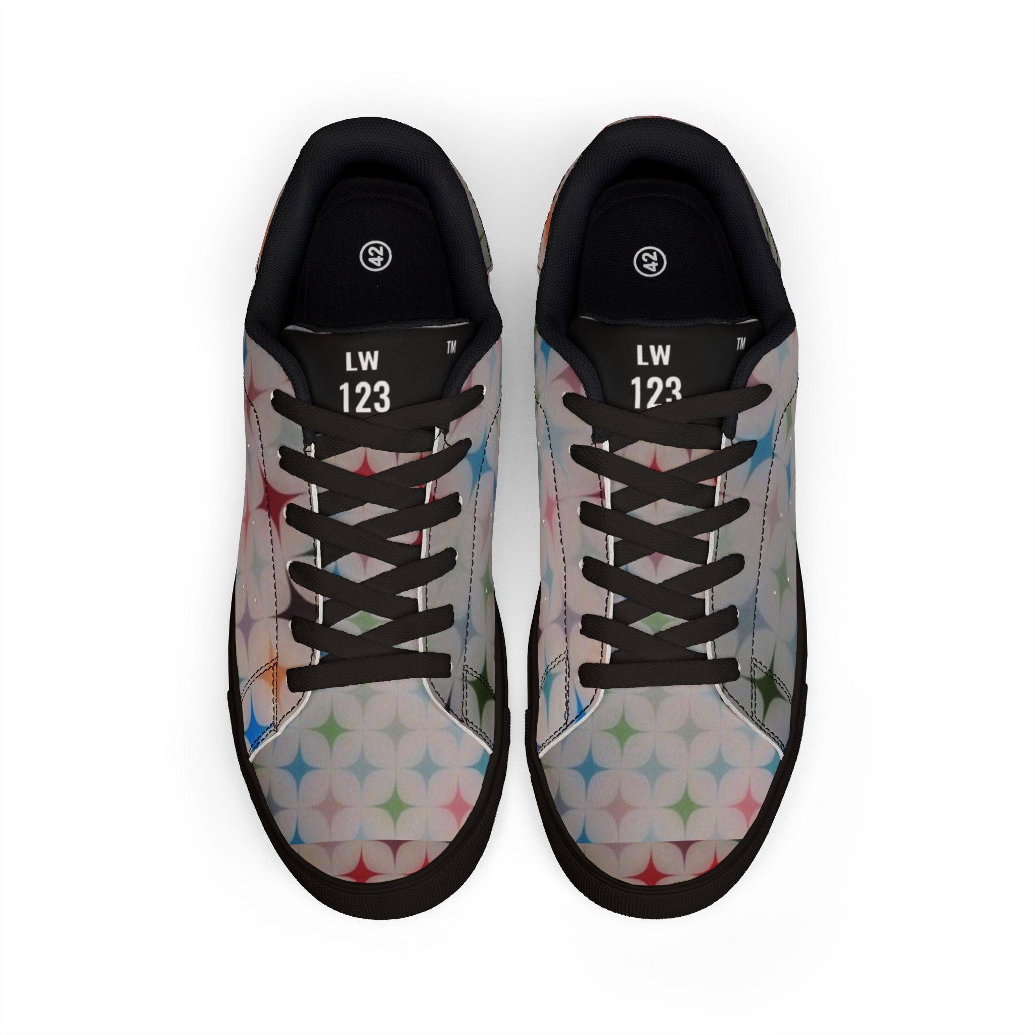 LW 123 Women's Low-Top Leather Sneakers