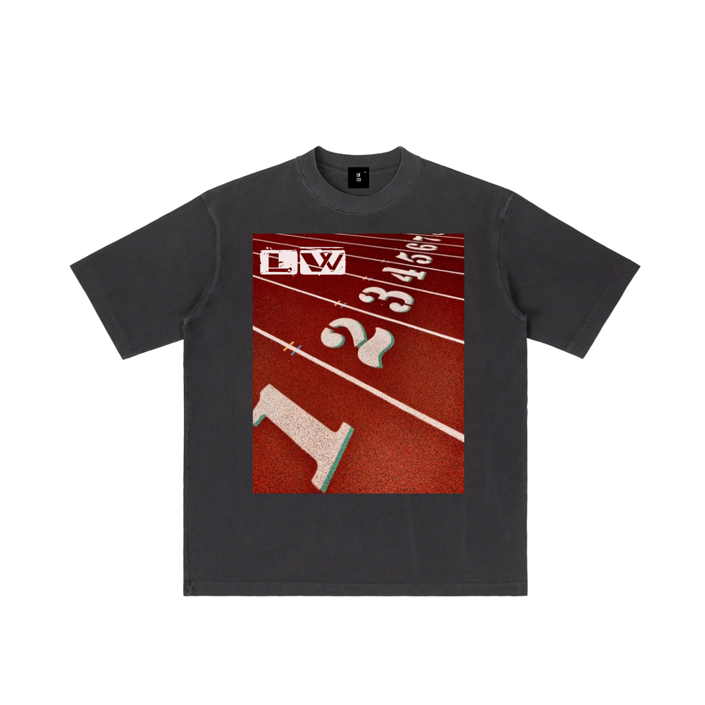 LW 123 Vintage Wash Drop Shoulder T-shirt