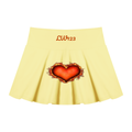 LW 123  Pleated A-Line Skirt