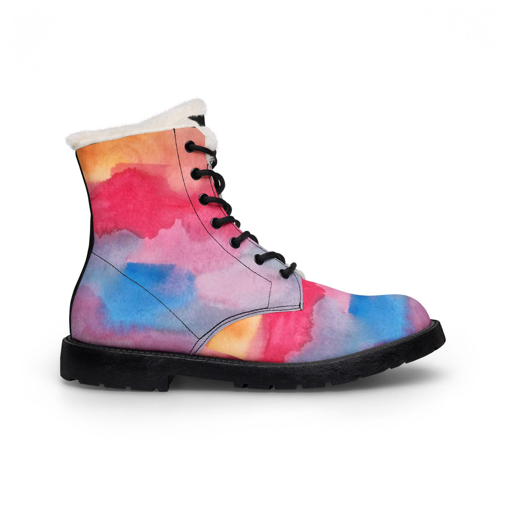 LW 123 Women's Fur and Leather Boots