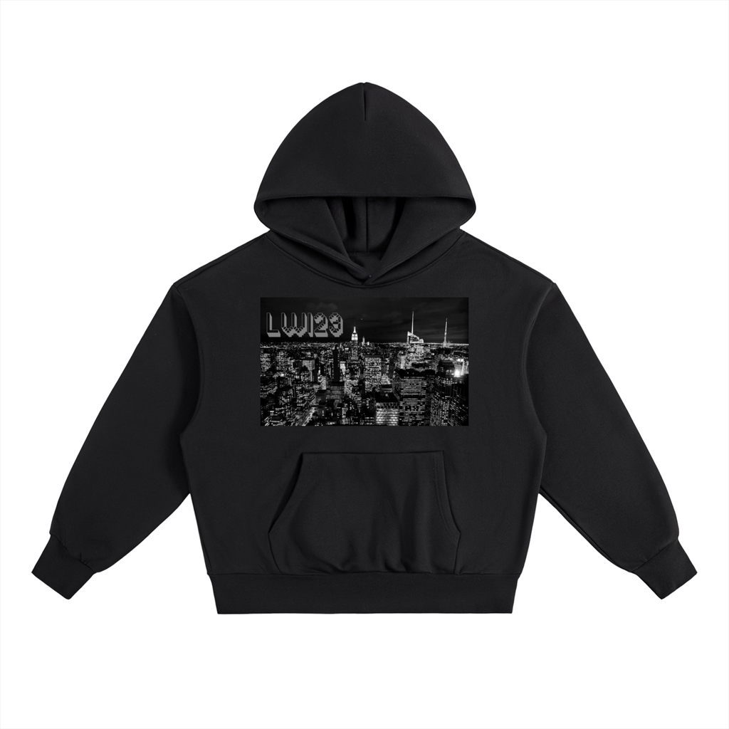 LW 123 Essential Heavyweight Fleece Hoodie