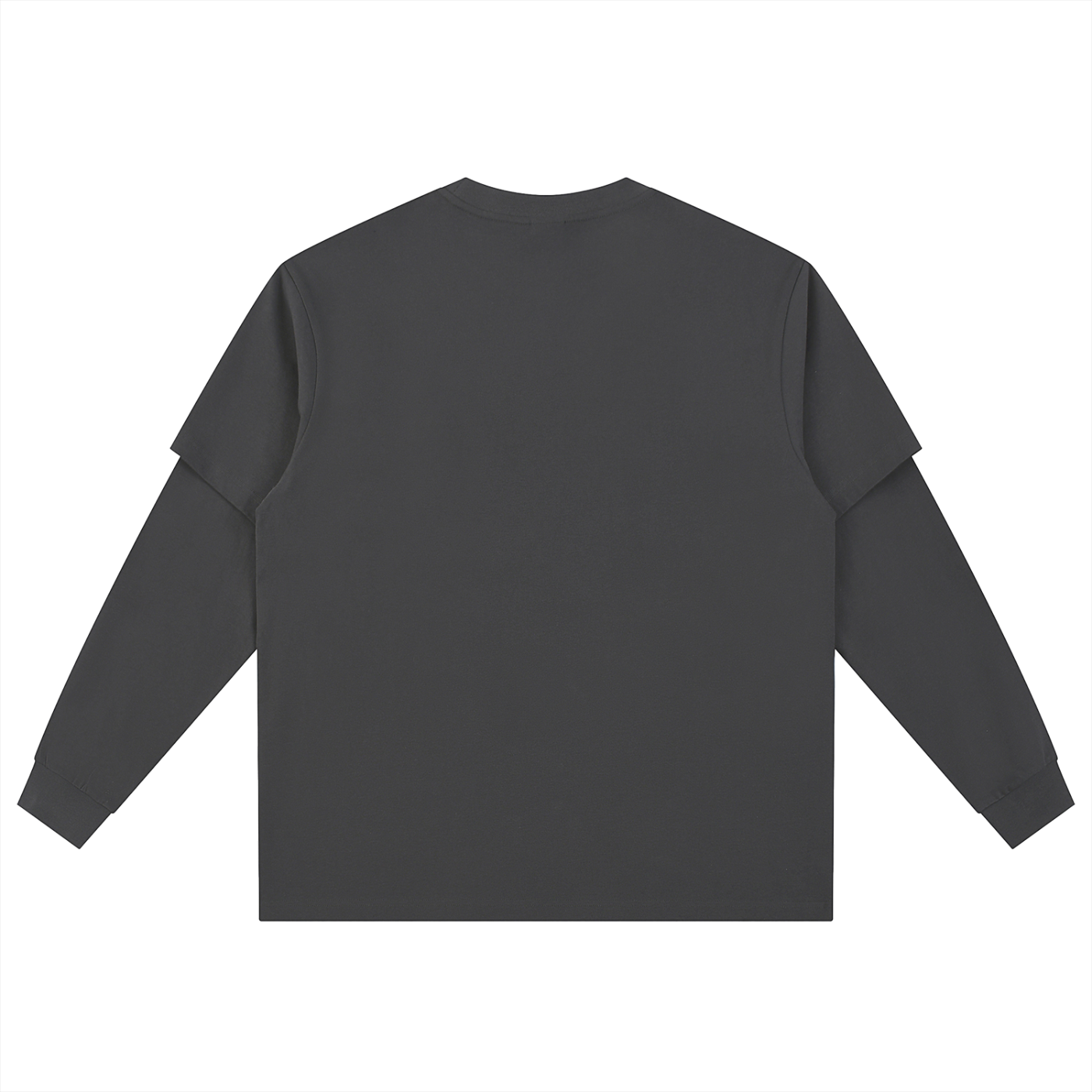 LW 123 Layered Long Sleeve Oversized Tee