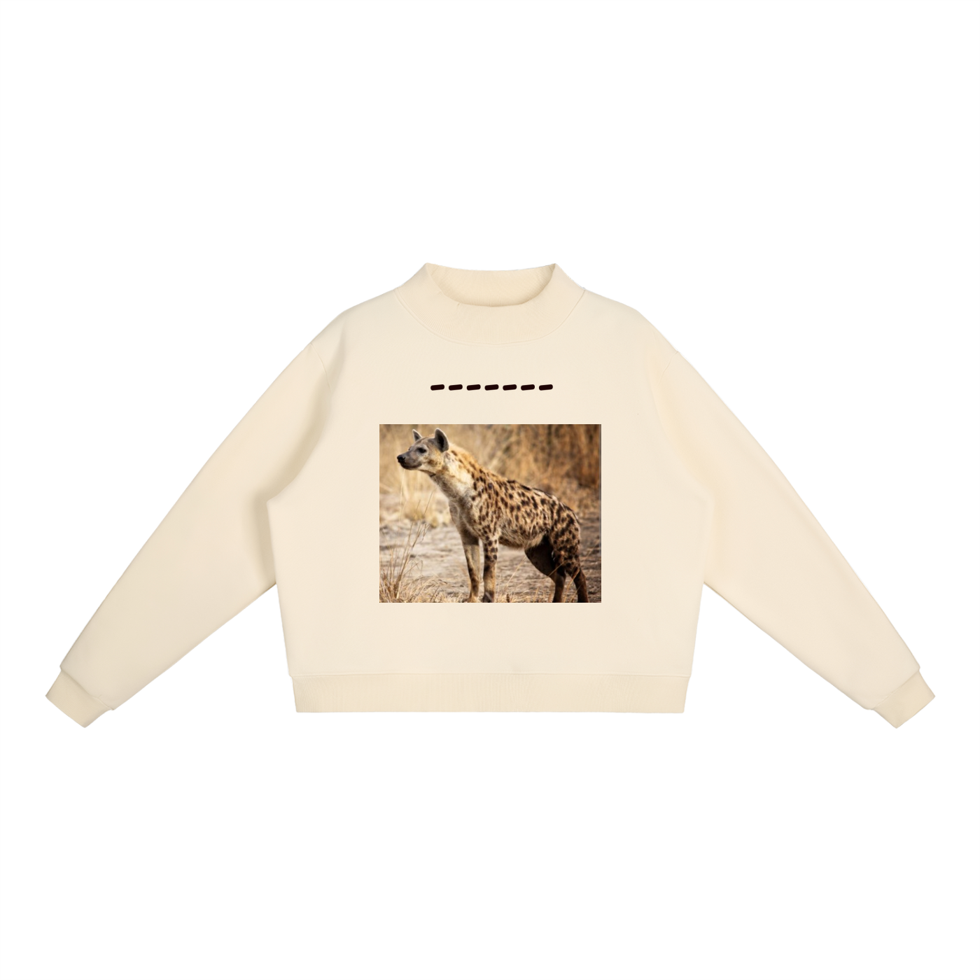 Essential Fleece Mock-Neck Crew Sweatshirt